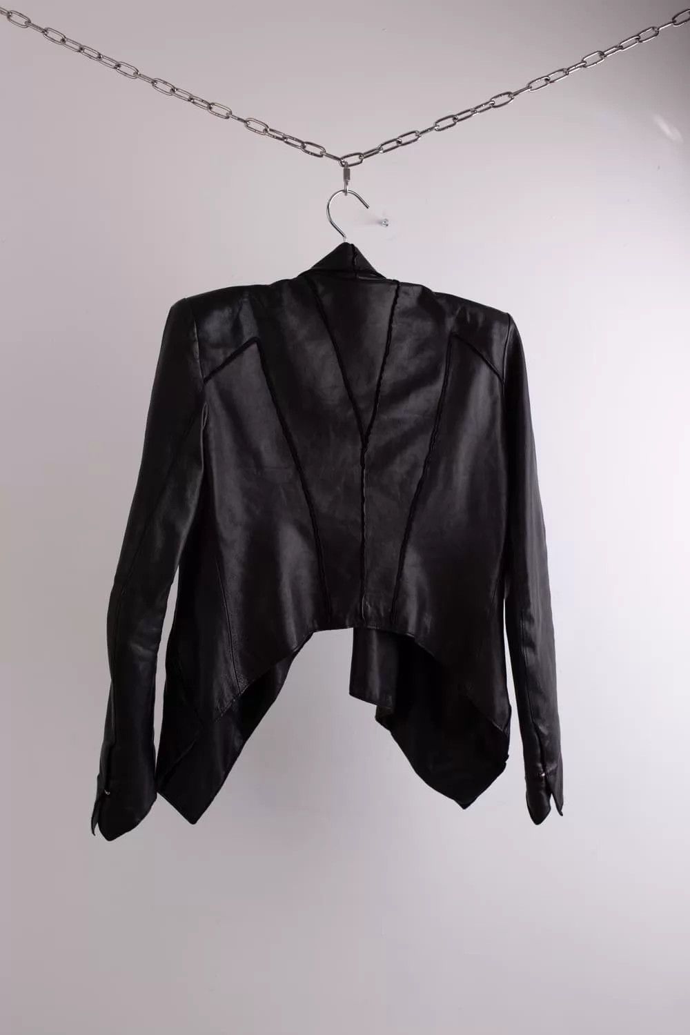 Helmut Lang Helmut Lang Vintage Deconstructed Leather Jacket Unisex 48B Size XL / US 12-14 / IT 48-50 - 6 Thumbnail