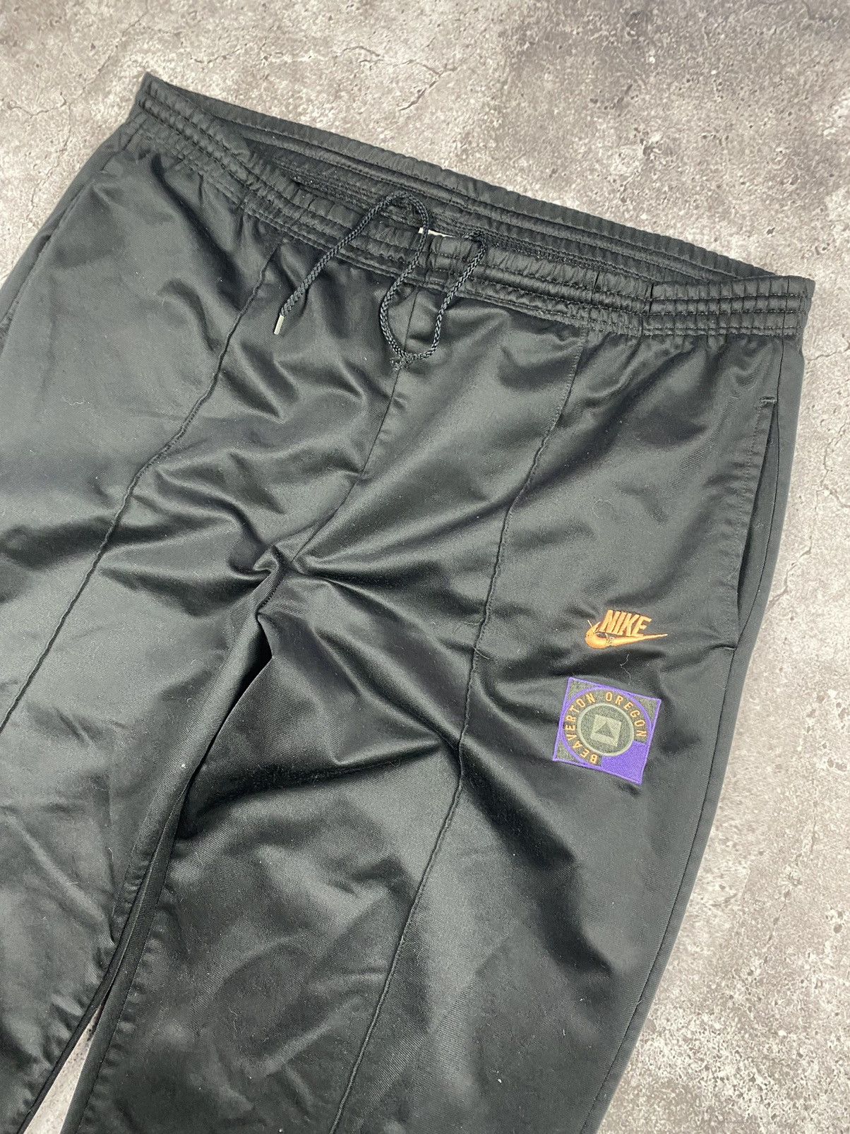 Nike × Vintage Vintage 00’s Nike Beaverton Oregon distressed baggy pants🔥🔥 Size US L / EU 52-54 / 3 - 2 Thumbnail