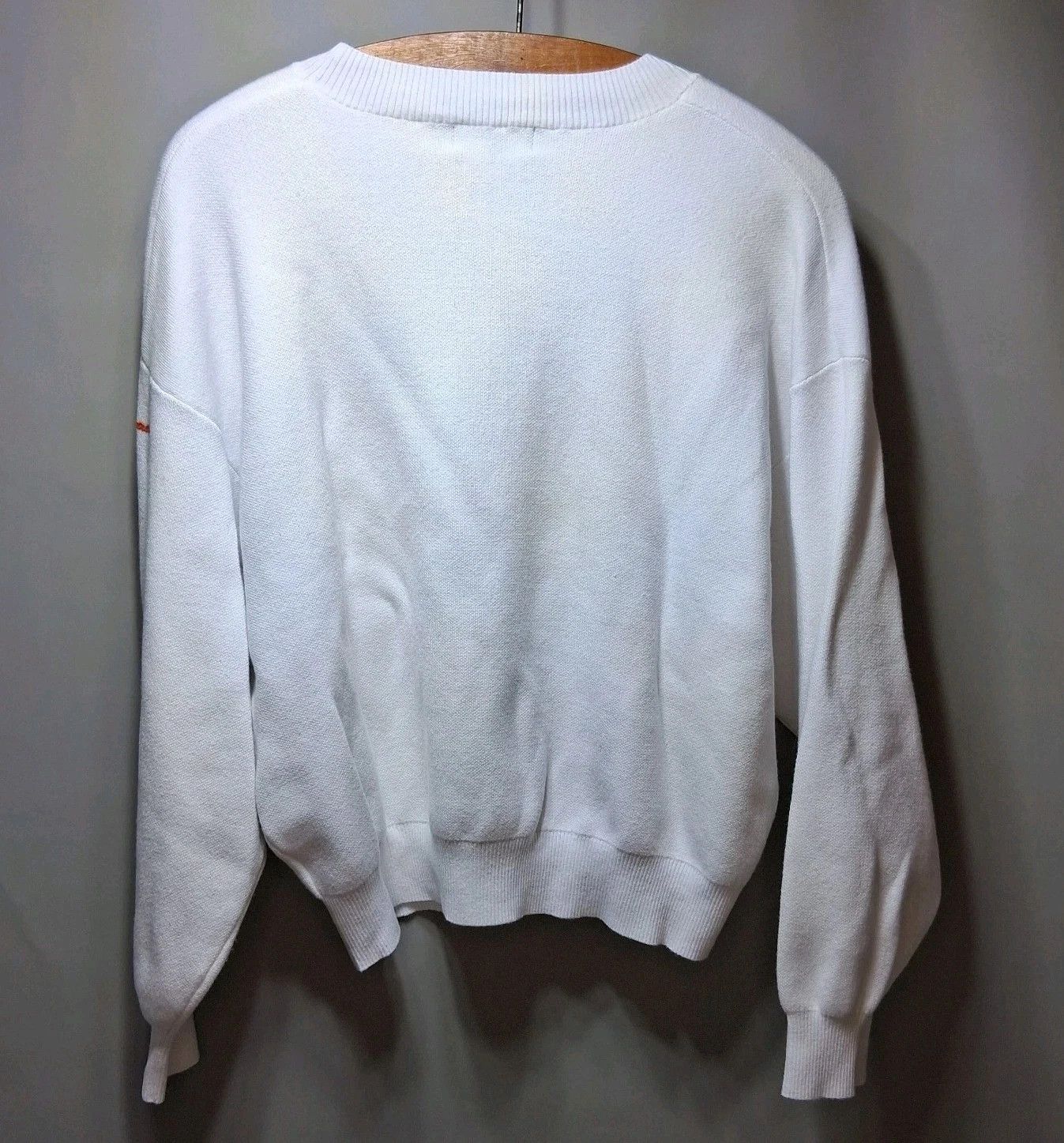 Other ​Macade GOLF Crewneck Sweater White Rare Design Size US L / EU 52-54 / 3 - 3 Thumbnail