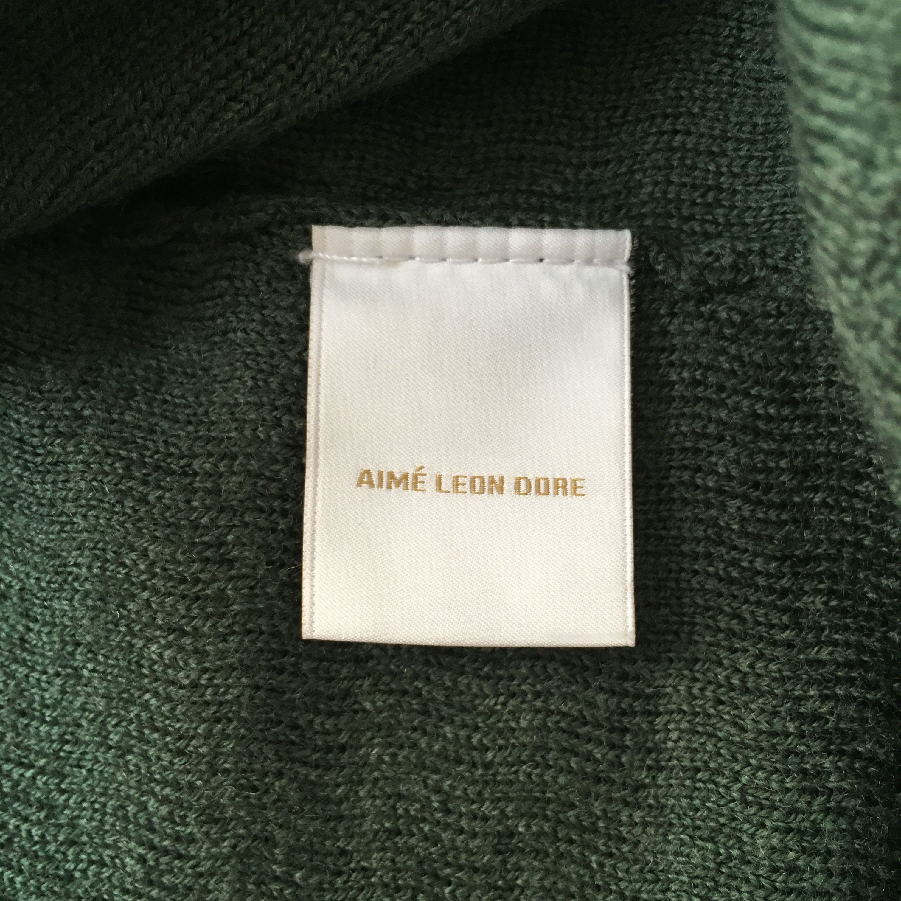 Aime Leon Dore Aimé Leon Dore Long-Sleeve Pearl Button Polo Sweater Size US M / EU 48-50 / 2 - 10 Thumbnail