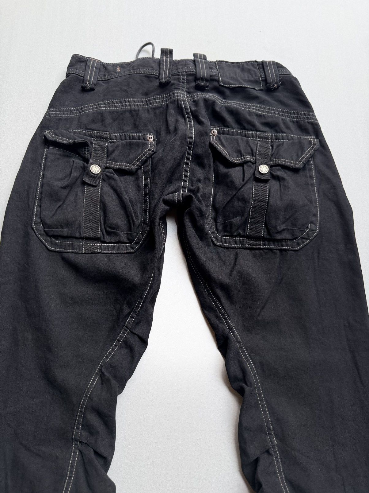 Japanese Brand Edwin lace up flare cargo pants Size US 28 / EU 44 - 4 Thumbnail