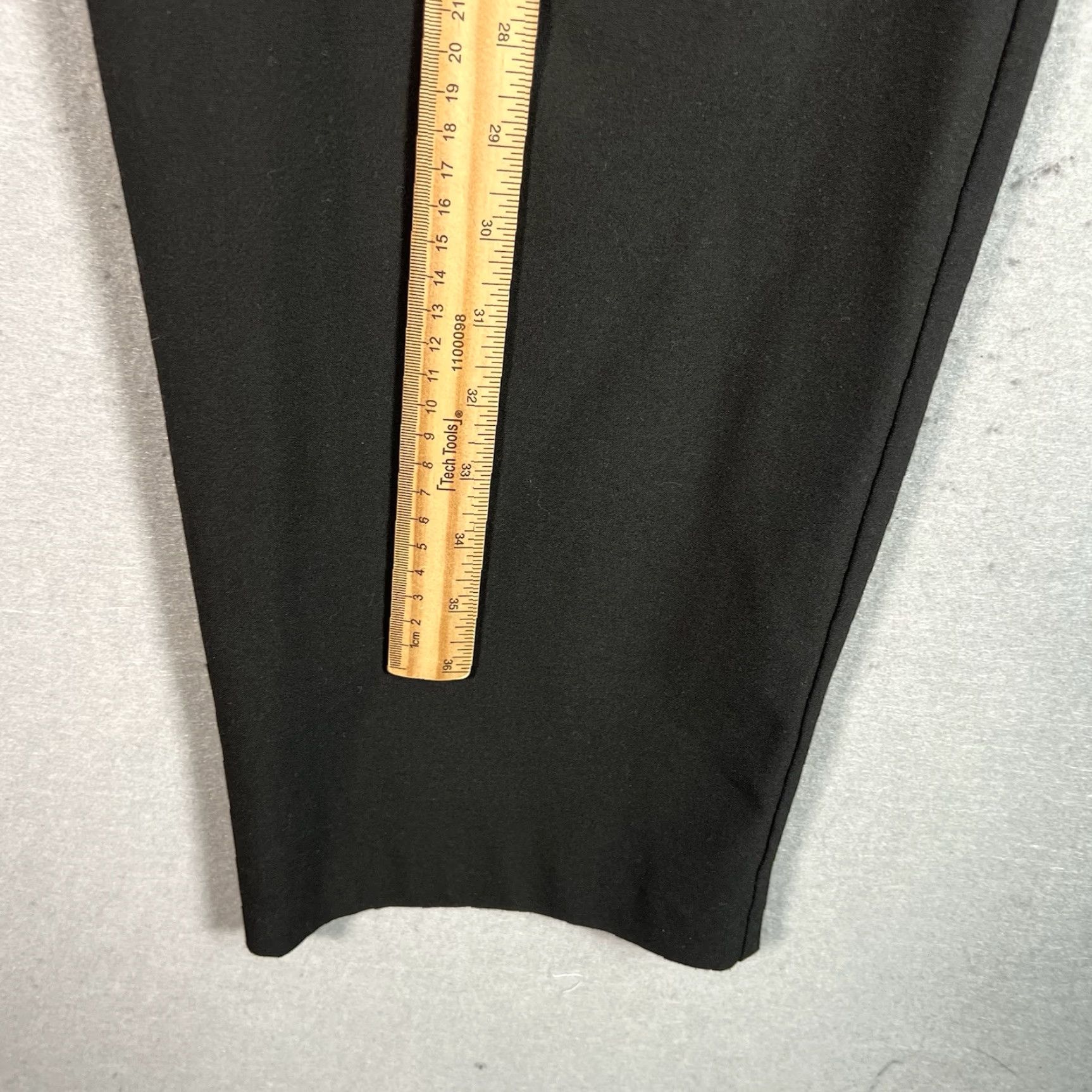 Mango Mango Pleated Pants Womens Size 12 Black Straight Leg Pants Adult Womens 12 Mango Dress Pants Regular Straight Leg Black Size 34" / US 12 / IT 48 - 3 Thumbnail