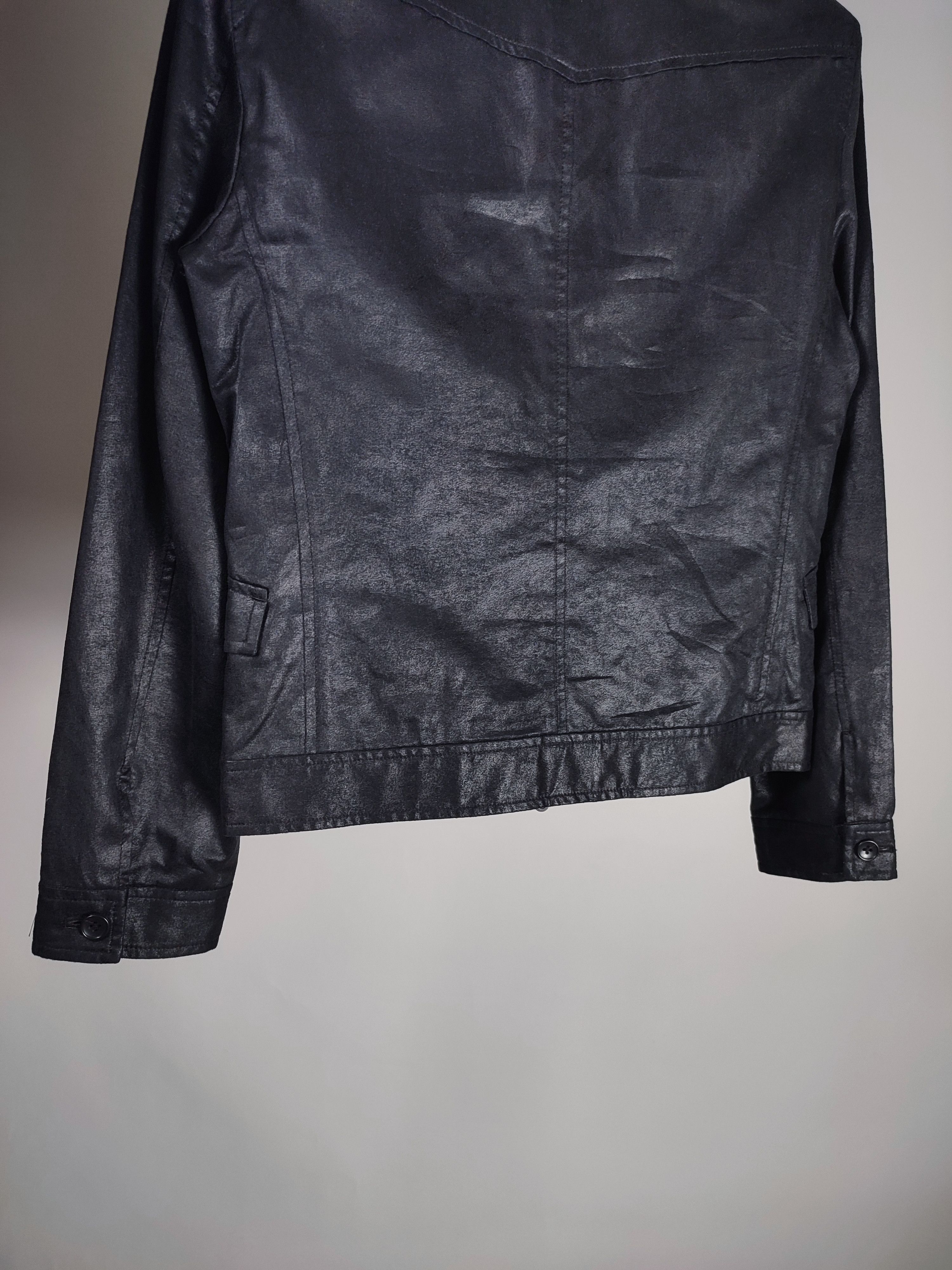 Japanese Brand Buona Giornata Japanese Polyurethane Leather Zip Moto Jacket Size L / US 10 / IT 46 - 9 Thumbnail