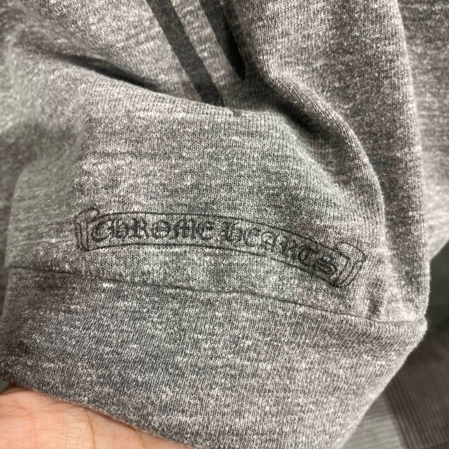 Chrome Hearts CH Gray Meteor Sword Sanskrit Zip Jacket S 99New Size S / US 4 / IT 40 - 7 Thumbnail