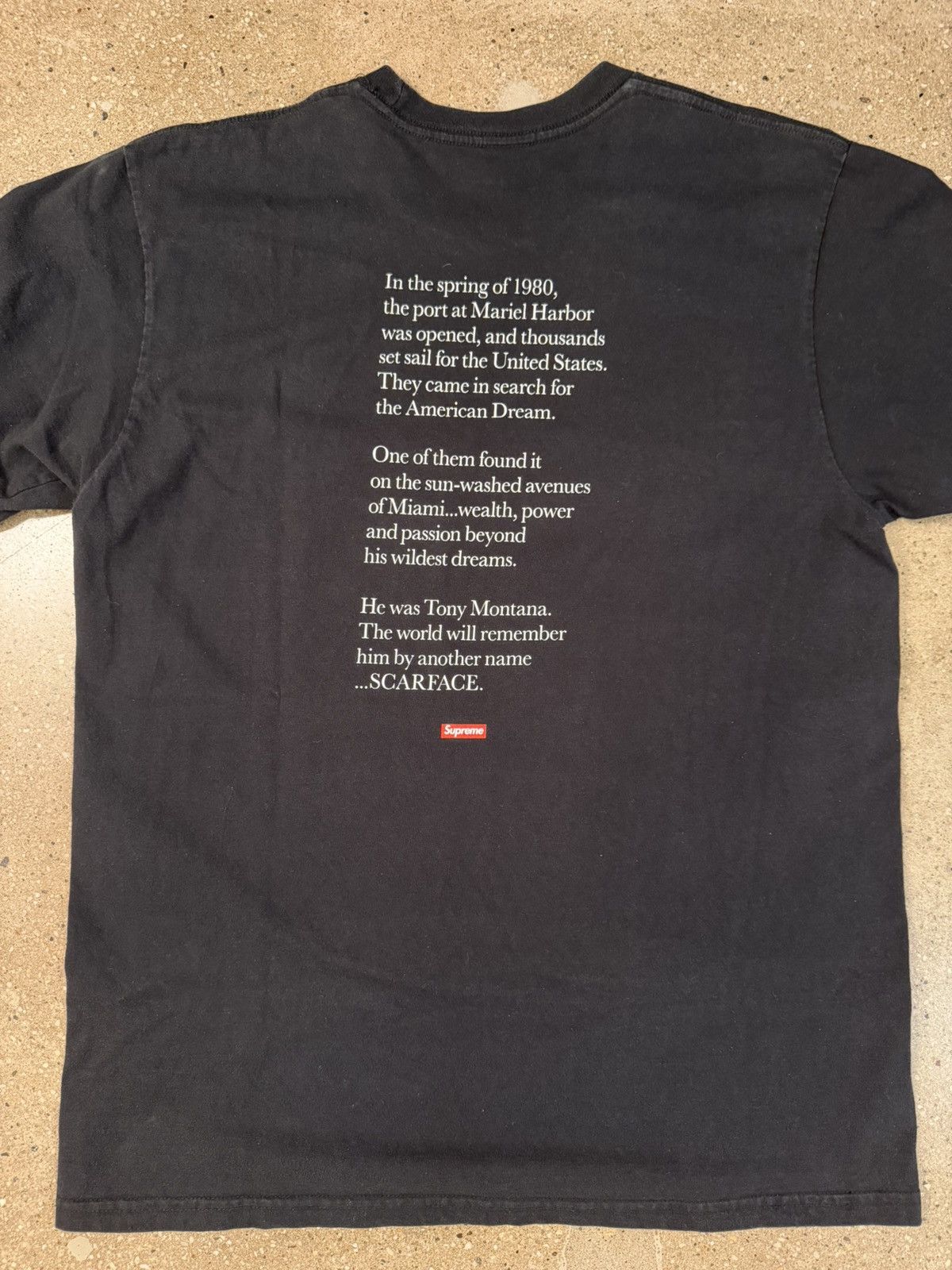 Supreme Supreme Scarface Split Tee Size US L / EU 52-54 / 3 - 2 Thumbnail