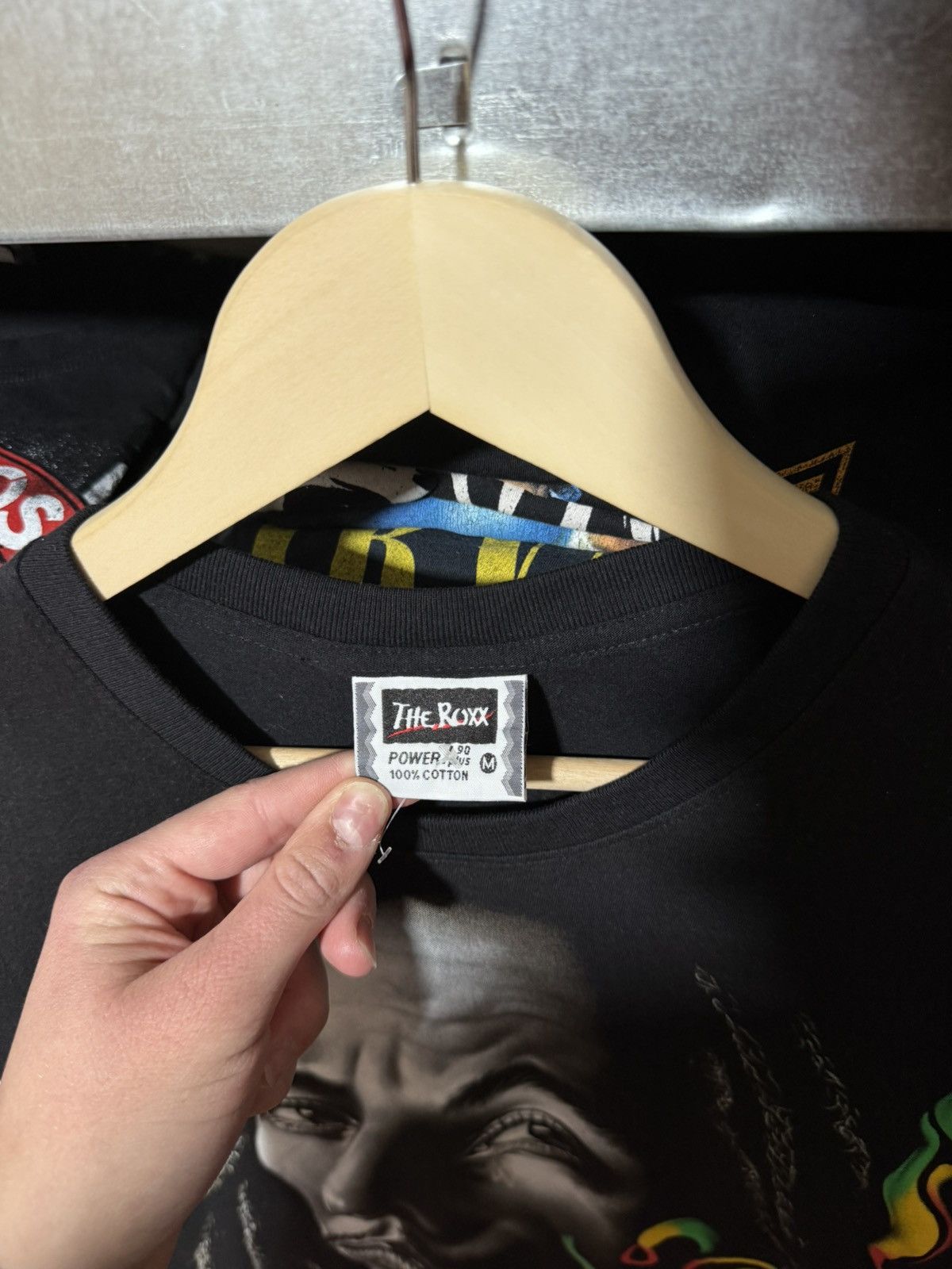 Band Tees Vintage 1990’s Bob Marley One Love Rock Band Retro T-Shirt Size US M / EU 48-50 / 2 - 5 Thumbnail