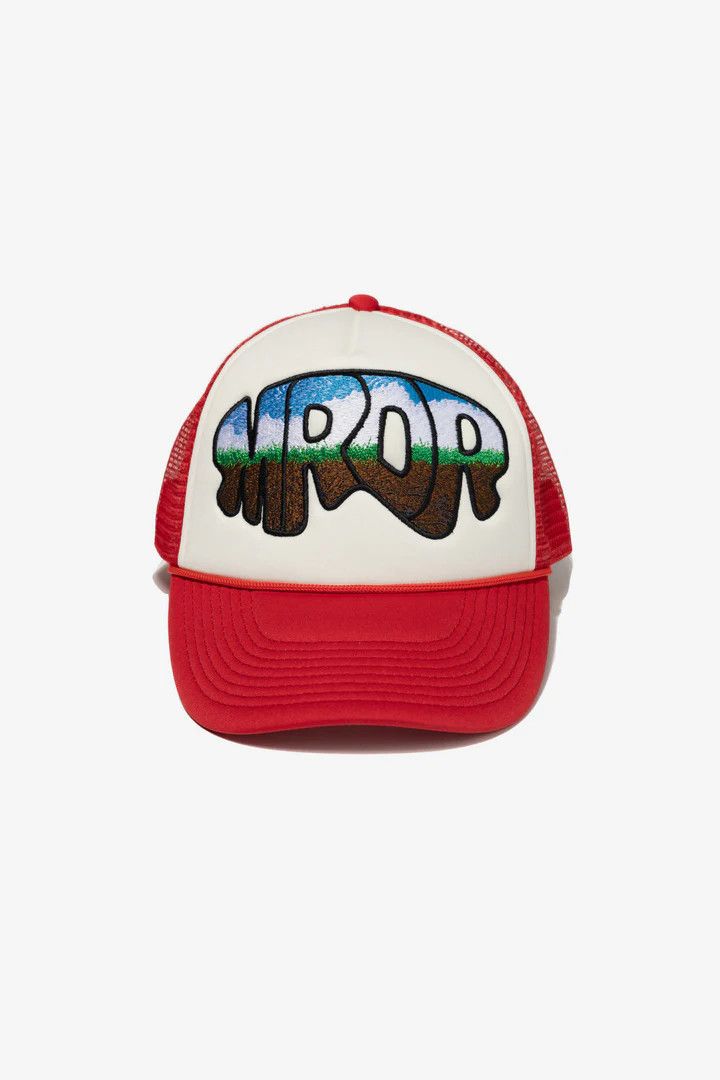 Who Decides War o1gr1nt0525 Size: OS / MRDR Trucker Cap / Hat in Red Size ONE SIZE - 1 Thumbnail