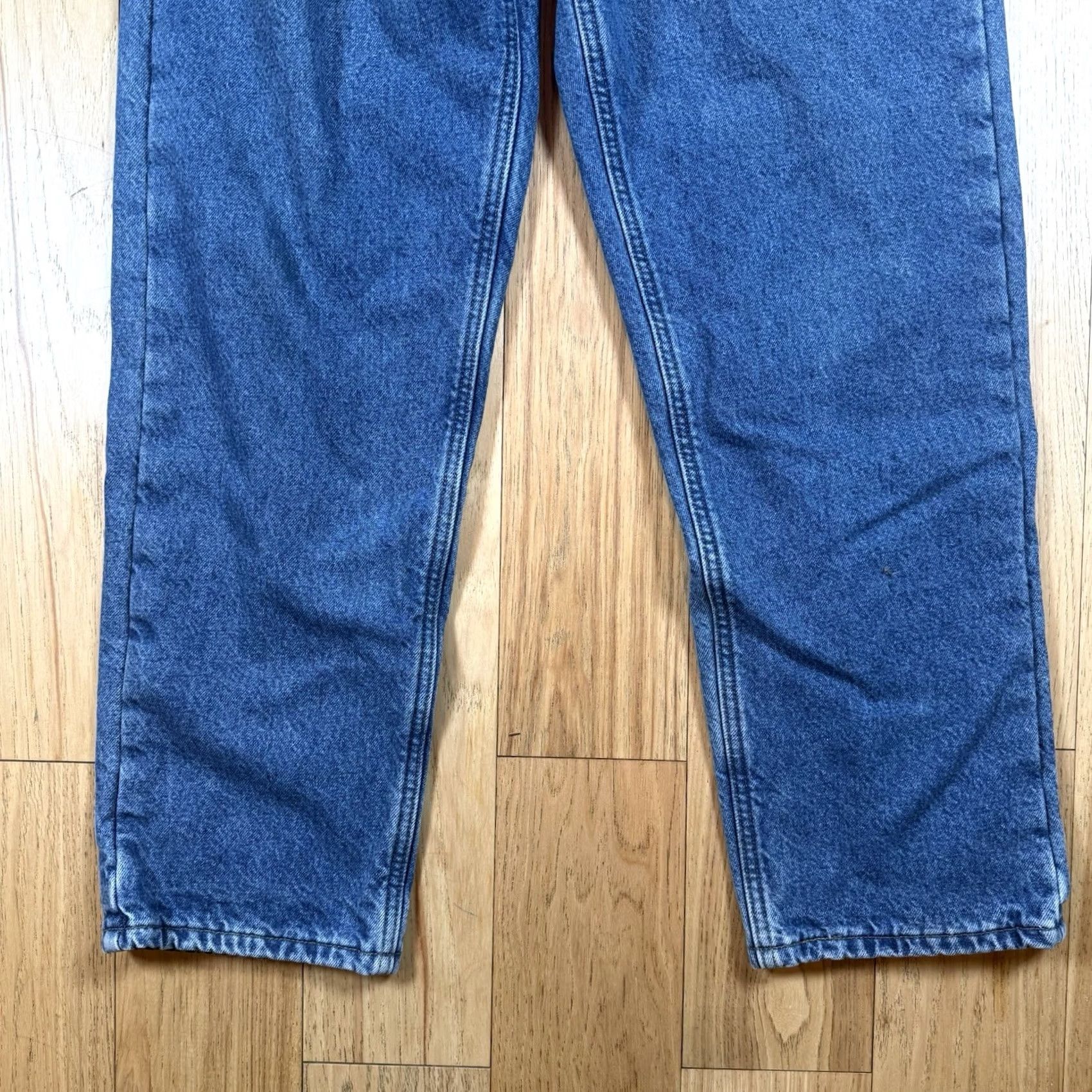 Carhartt VINTAGE Carhartt Jeans Mens 32x30 Blue Straight Relaxed Lined Workwear Pants Size US 32 / EU 48 - 3 Thumbnail