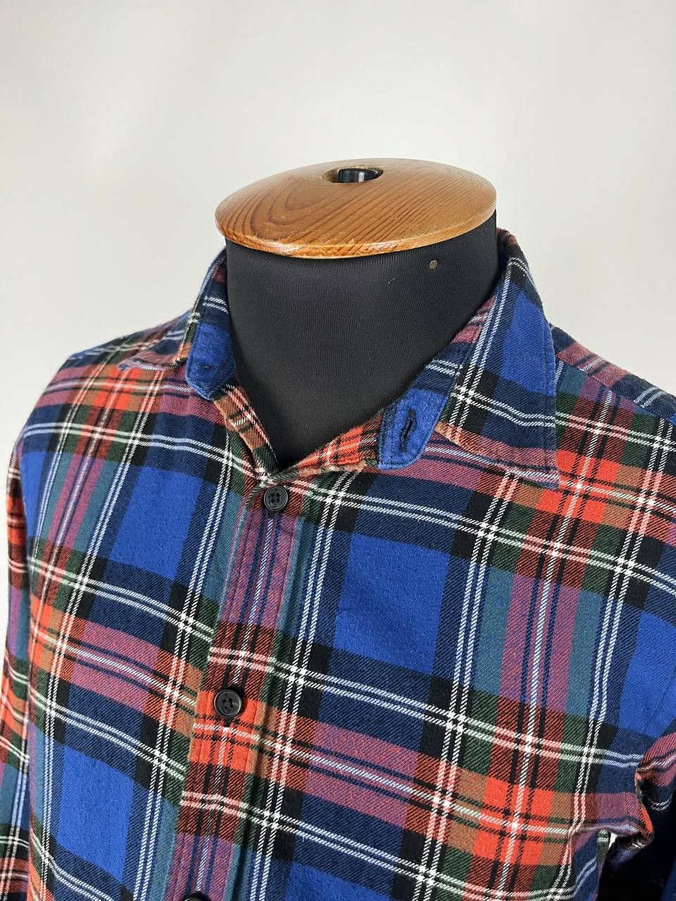 JW Anderson × Uniqlo JW Anderson Uniqlo Men Flannel Paid Shirt Size L (0496) Size US L / EU 52-54 / 3 - 4 Thumbnail