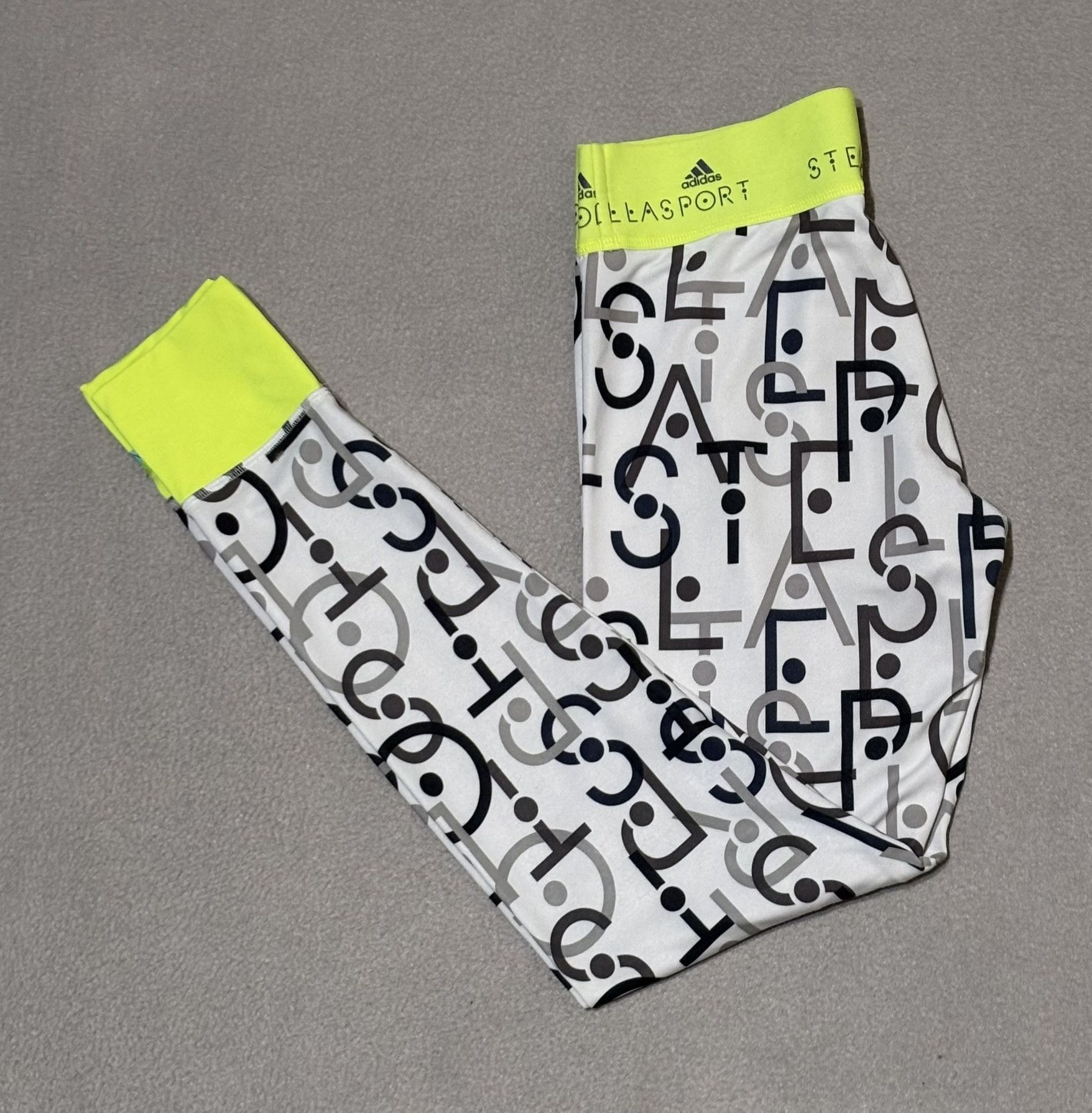 Adidas × Stella McCartney Adidas Stellasport Logo Tight Leggings Size XS Size 25" / US 0 / IT 36 - 1 Thumbnail