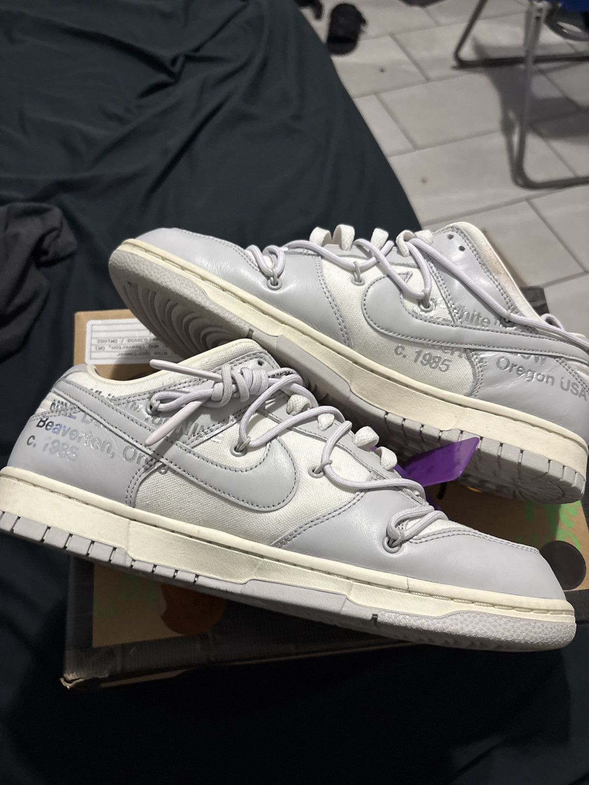 Nike × Off-White Offwhite dunks Size US 10.5 / EU 43-44 - 2 Thumbnail