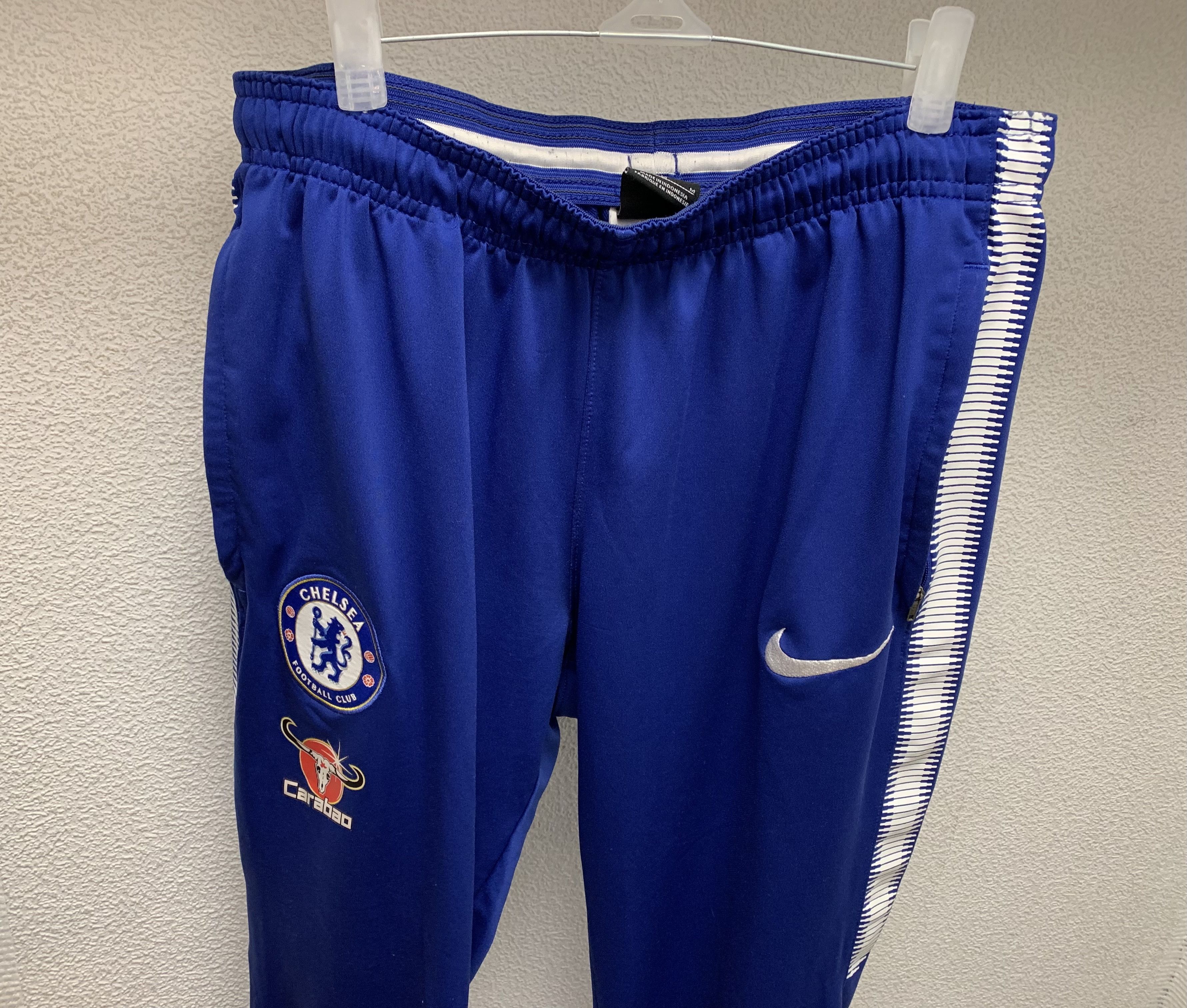 Chelsea Soccer Chelsea Nike sweatpants drill M sz carabao y2k Size US 32 / EU 48 - 3 Thumbnail