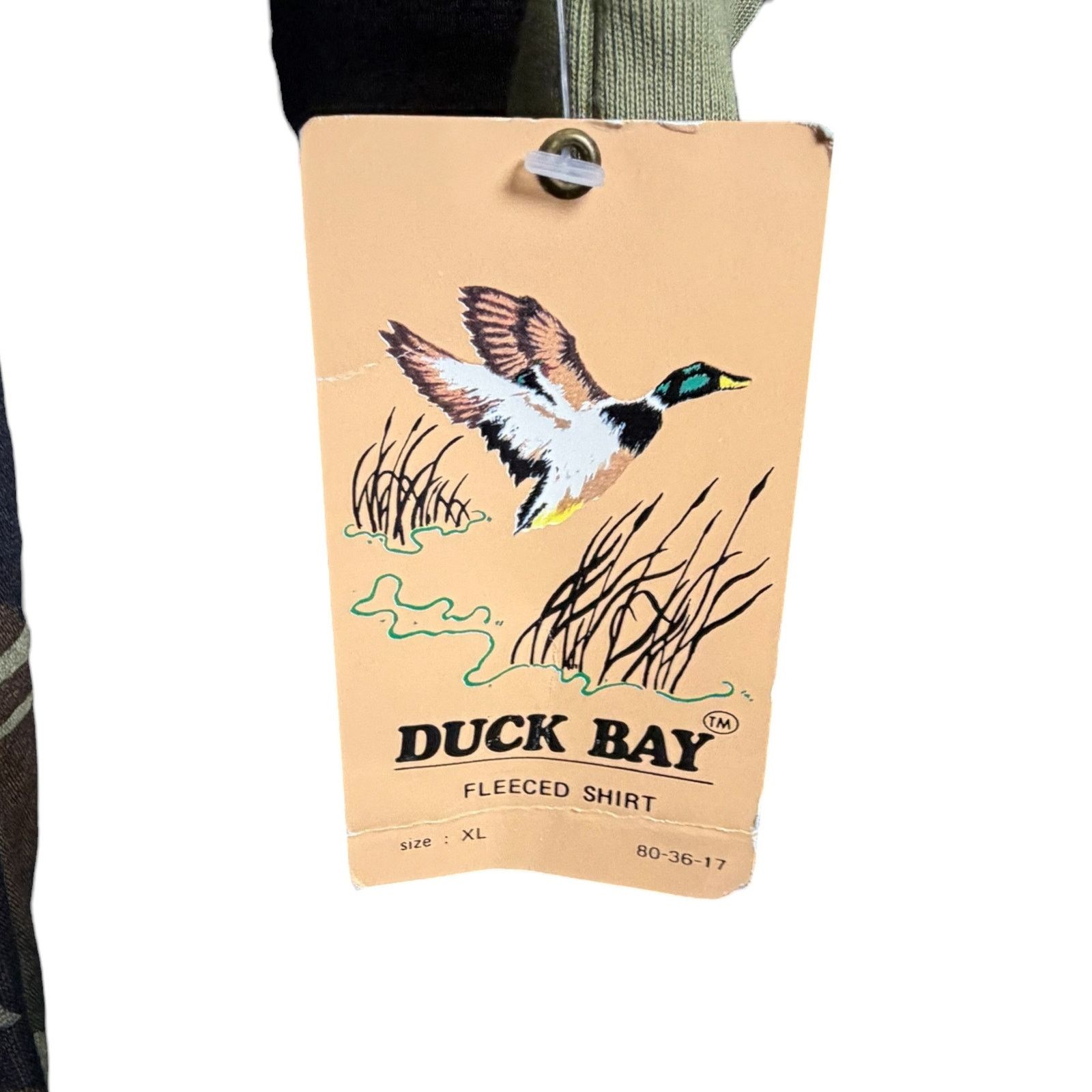 Other Vintage 90s Duck Bay Men's XL Dark Green Camo Crewneck NWT Size US XL / EU 56 / 4 - 4 Thumbnail