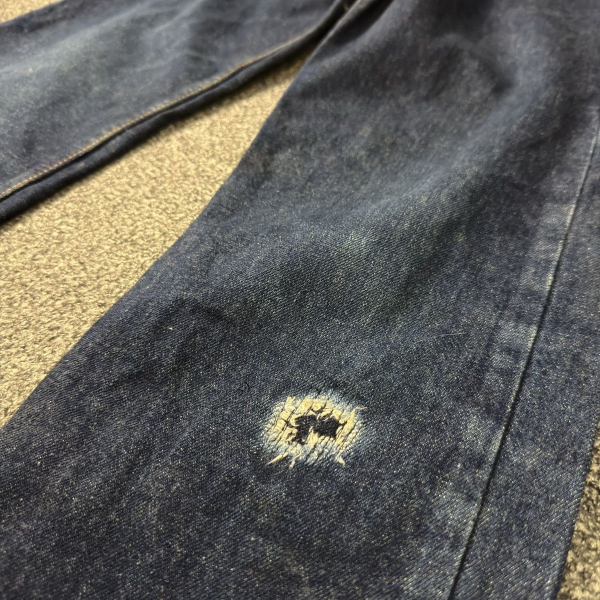 Levi's Vintage Levis 90s 510 Blue Denim Size US 29 - 5 Thumbnail