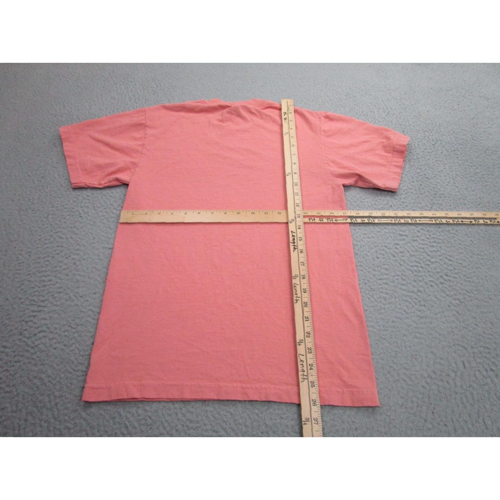 Los Angeles Apparel Los Angeles Apparel T-Shirt Mens XS Pink Heavyweight Garment Dye 6.5oz Crew Neck Short Sleeve Size US XS / EU 42 / 0 - 7 Thumbnail