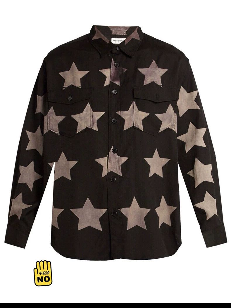 Saint Laurent Paris Saint Laurent Paris shirt 2505-Nextarrow Size US S / EU 44-46 / 1 - 1 Thumbnail