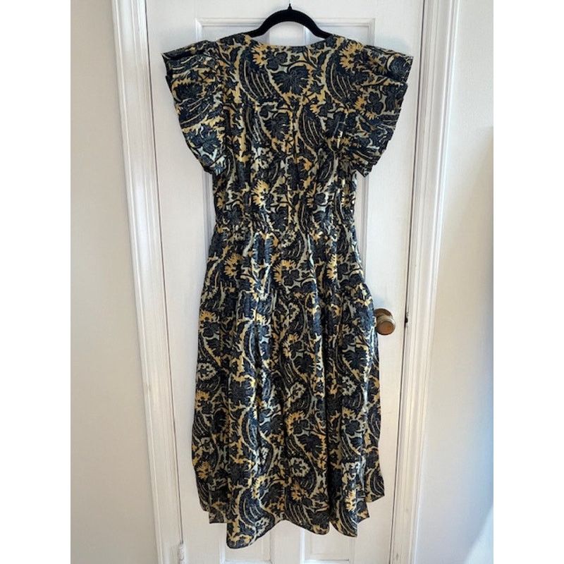 Ulla Johnson Ulla Johson Kiari Flutter Sleeve Midi Dress Size 2 - NWT Size XS / US 0-2 / IT 36-38 - 2 Thumbnail