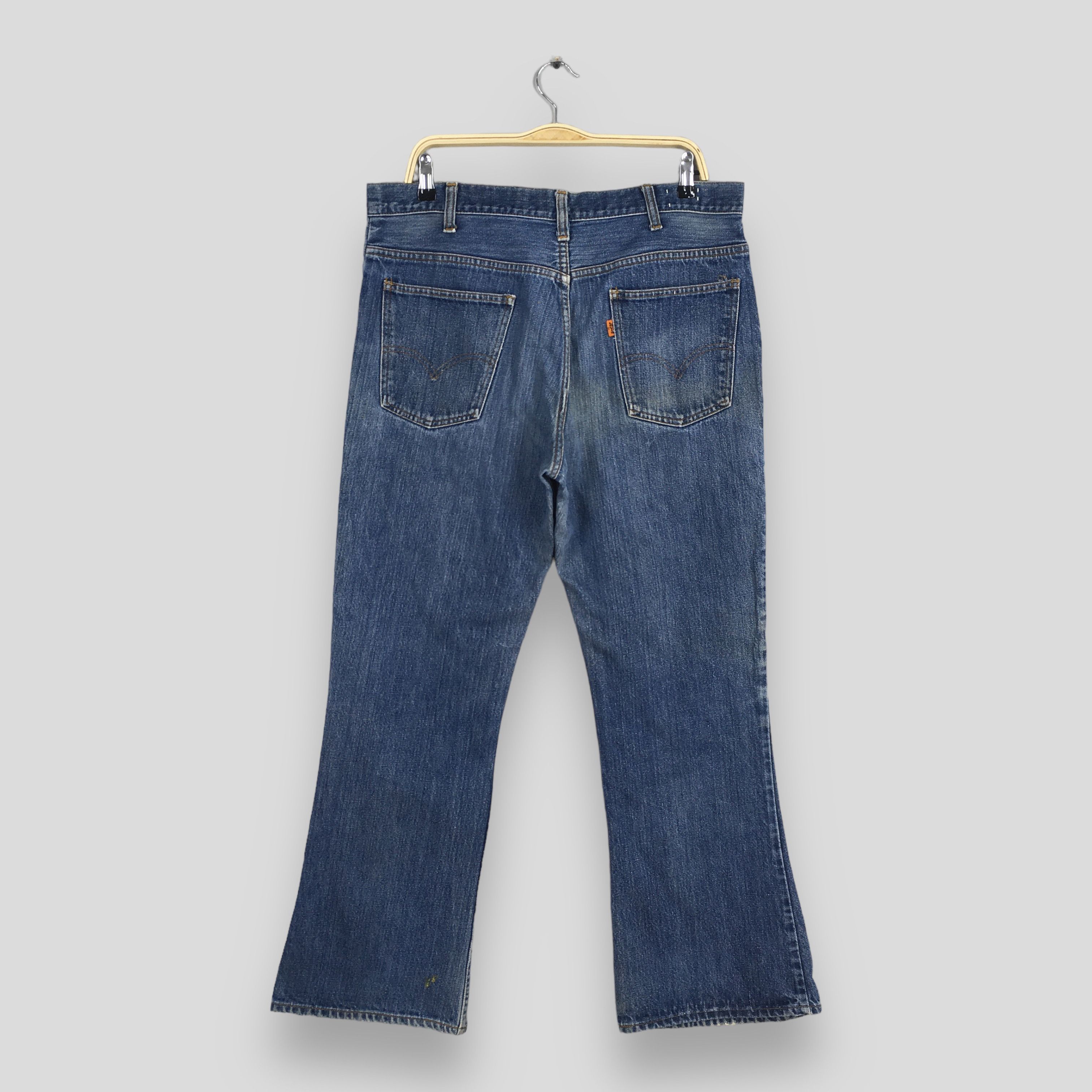 Levi's Size 35x30 Vintage Levi's 517 Bootcut Flare Jeans S355 Size US 35 - 8 Thumbnail