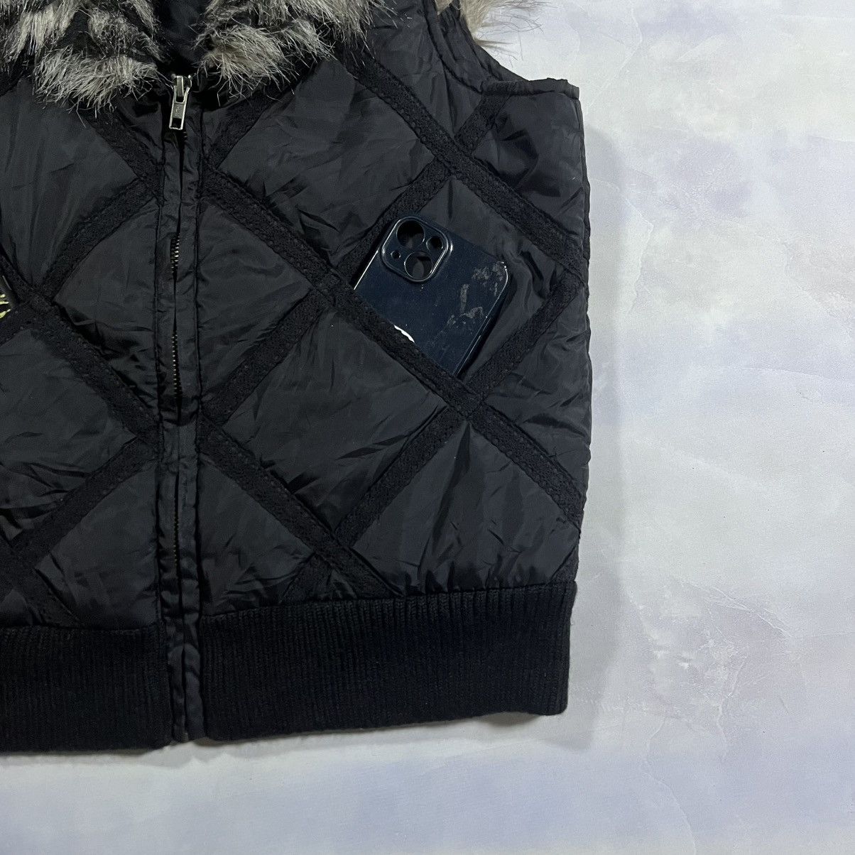 Le Grande Bleu (L.G.B.) Vest Fur LGB Style Size US M / EU 48-50 / 2 - 4 Thumbnail