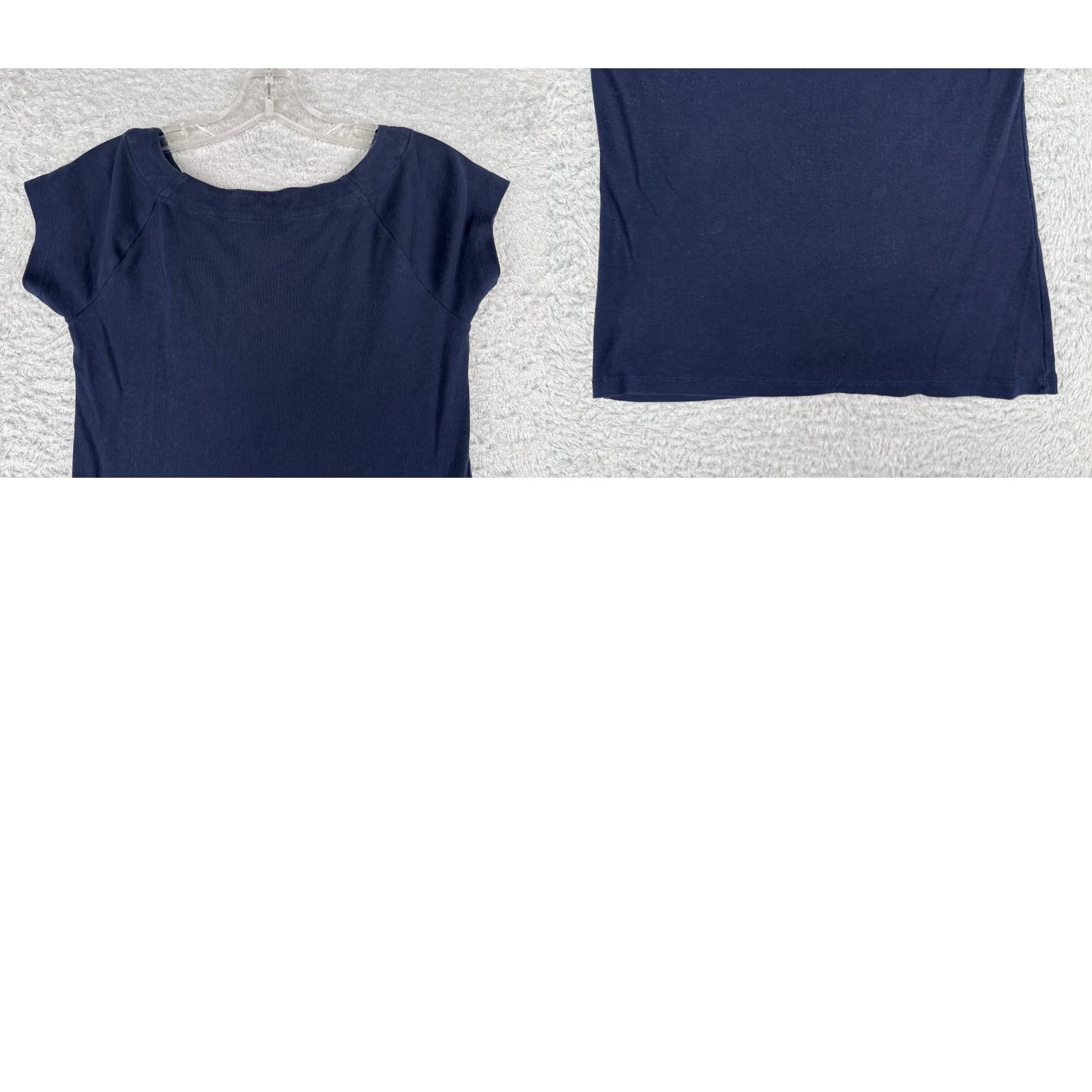 Ralph Lauren Lauren Ralph Lauren Shirt Juniors Medium Blue Cotton Short Sleeve Round Nec READ Size M / US 6-8 / IT 42-44 - 9 Thumbnail
