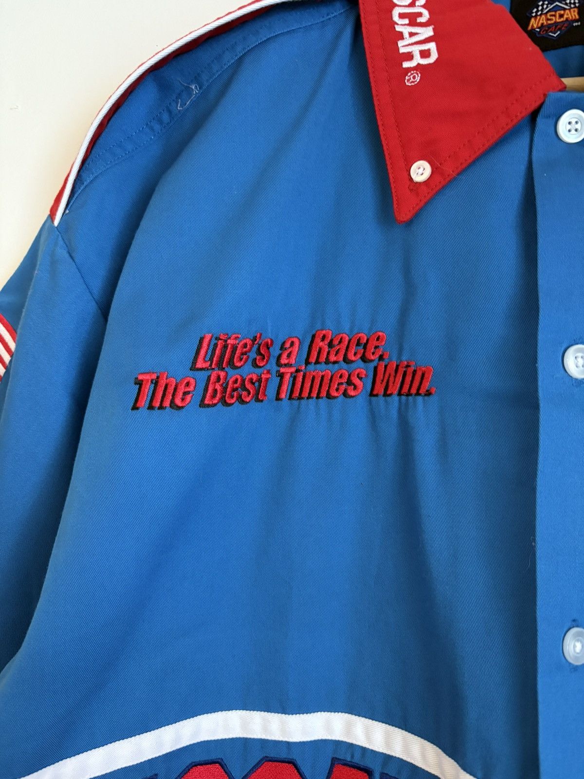 NASCAR Vintage NASCAR Cafe racing button-up in bold red/blue Size US XL / EU 56 / 4 - 3 Thumbnail
