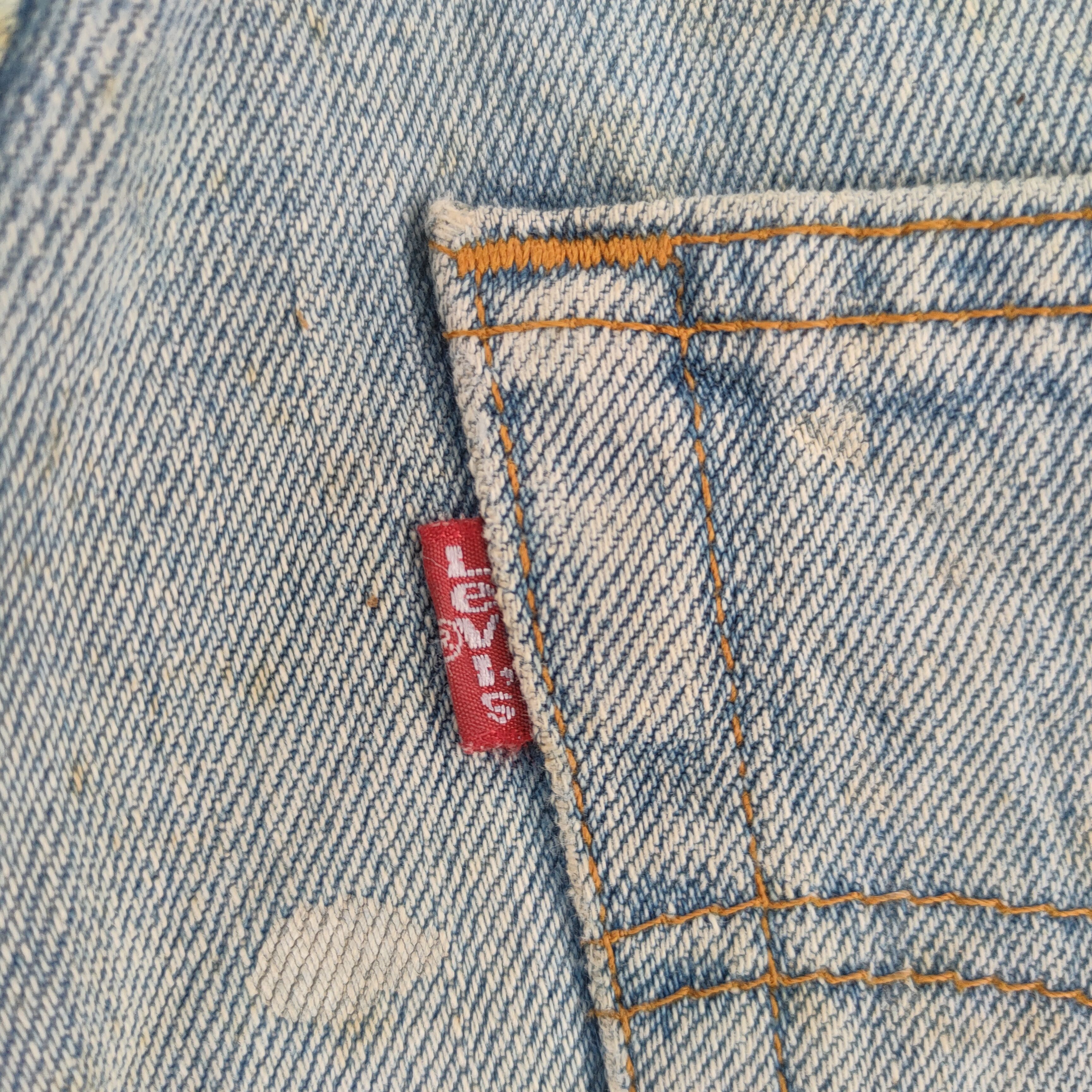 Levi's Vintage Clothing W28 VINTAGE LEVI'S 501 00' PAINT FADED JEANS DENIM PANTS Size US 28 / EU 44 - 15 Thumbnail
