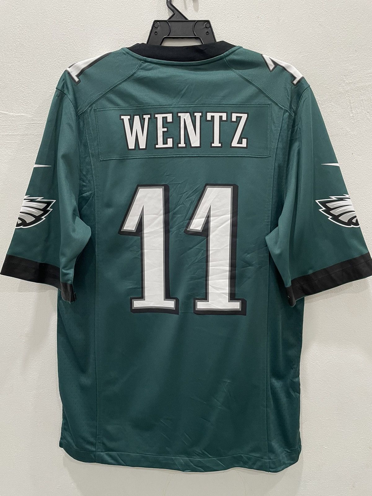 NFL Final Drop💥Philadelphia Eagles NFL Jersey Carson Wentz Size US S / EU 44-46 / 1 - 2 Thumbnail