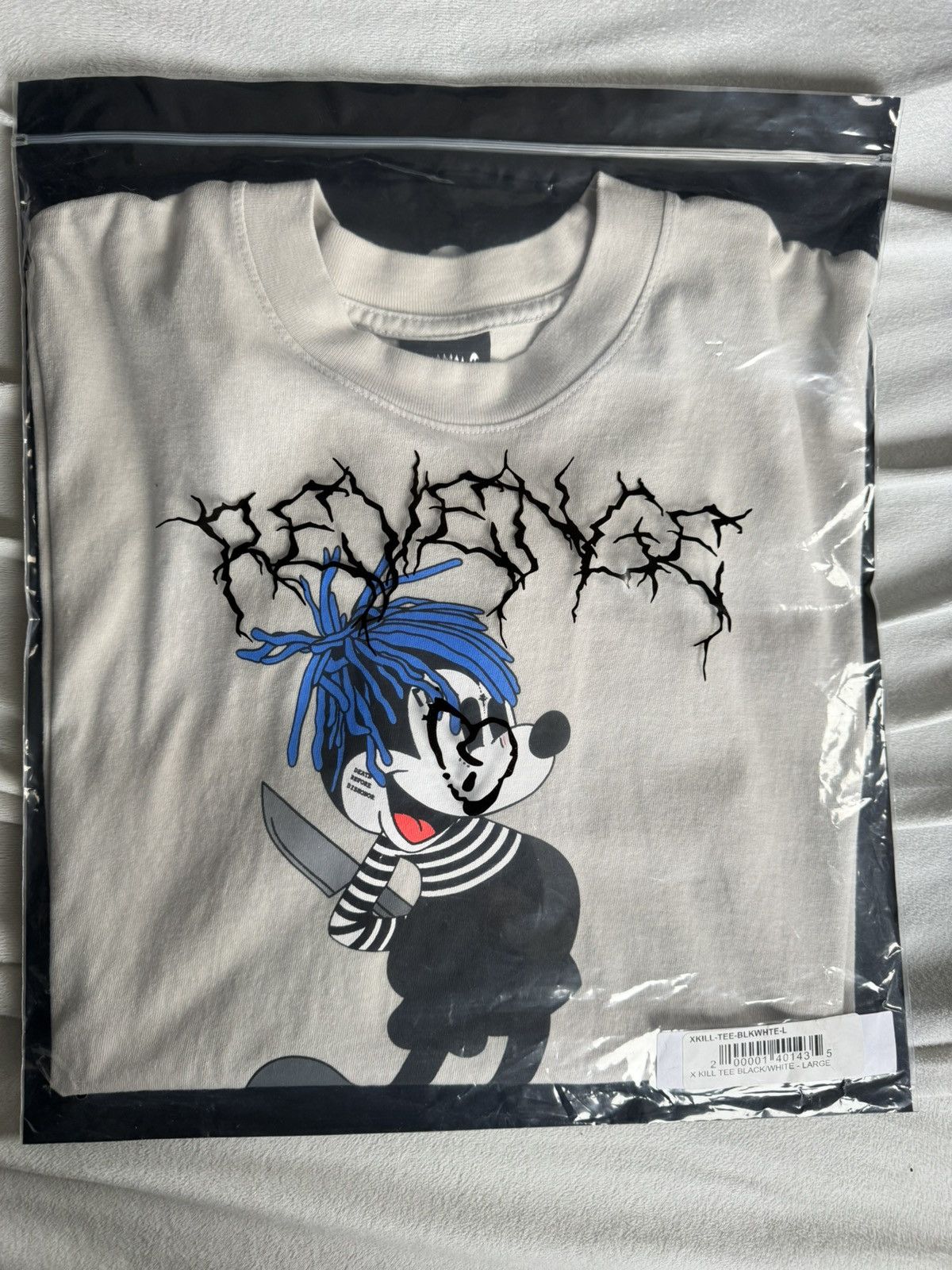 Revenge Revenge XXXTentacion Mickey shirt ‘SAD!’ - Beige Tee Size US L / EU 52-54 / 3 - 1 Thumbnail