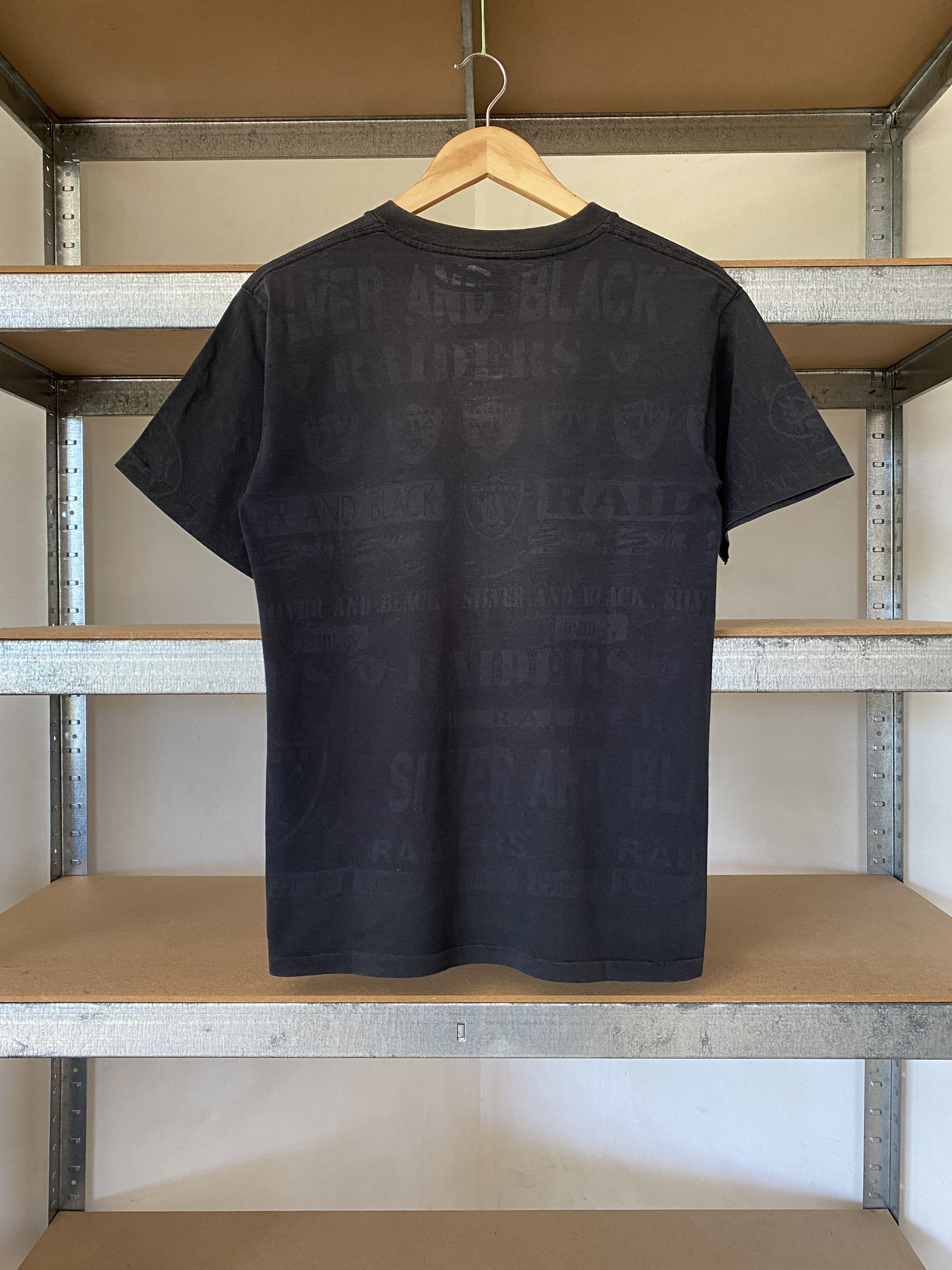 NFL Vintage 90s Las Vegas Raiders NFL Los Angeles T-shirt Size US M / EU 48-50 / 2 - 2 Thumbnail