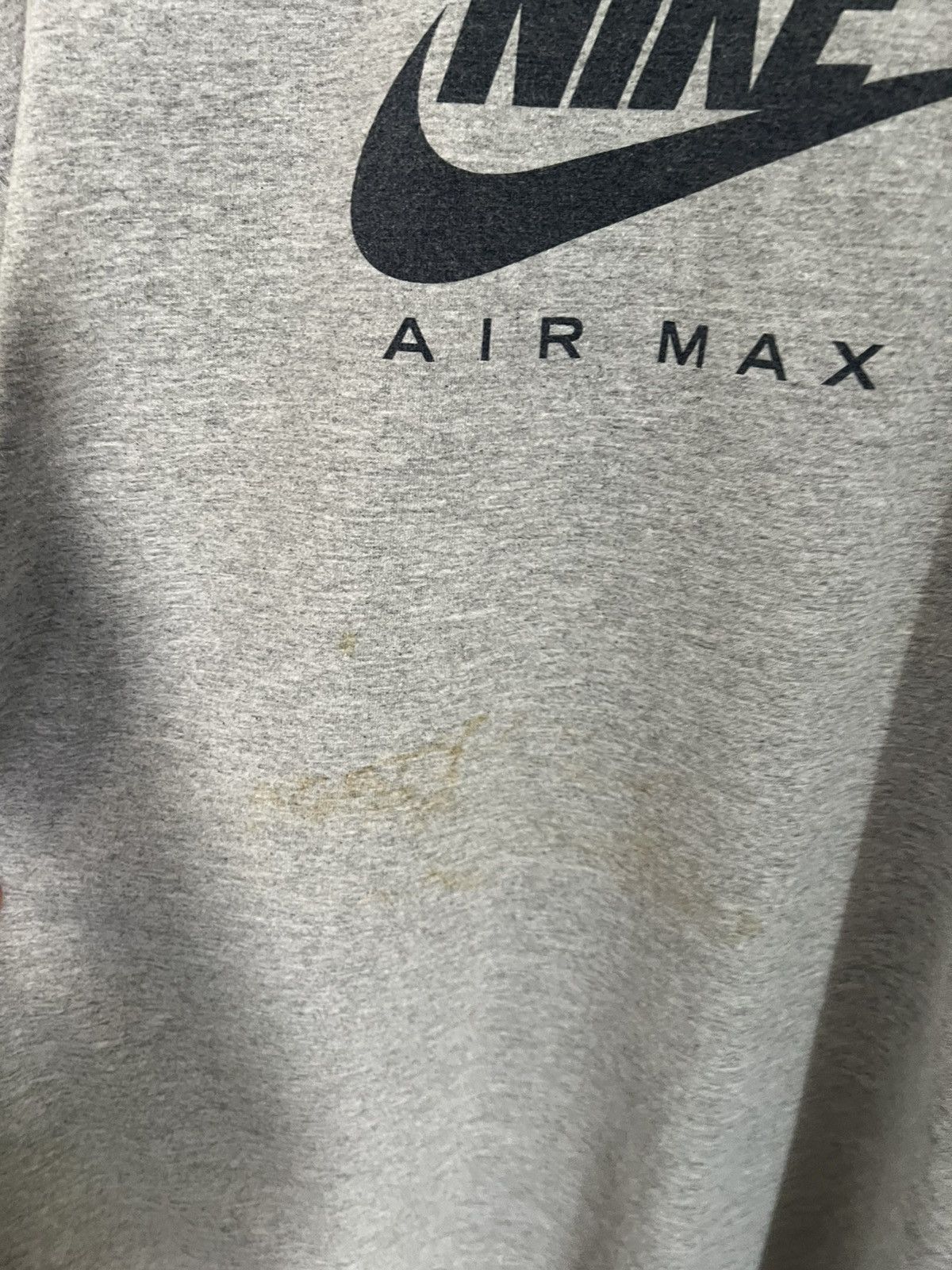 Nike 2000s Nike Air Max Sneakers Promo Tee Y2K Silver Tag Tee Size US XL / EU 56 / 4 - 4 Thumbnail