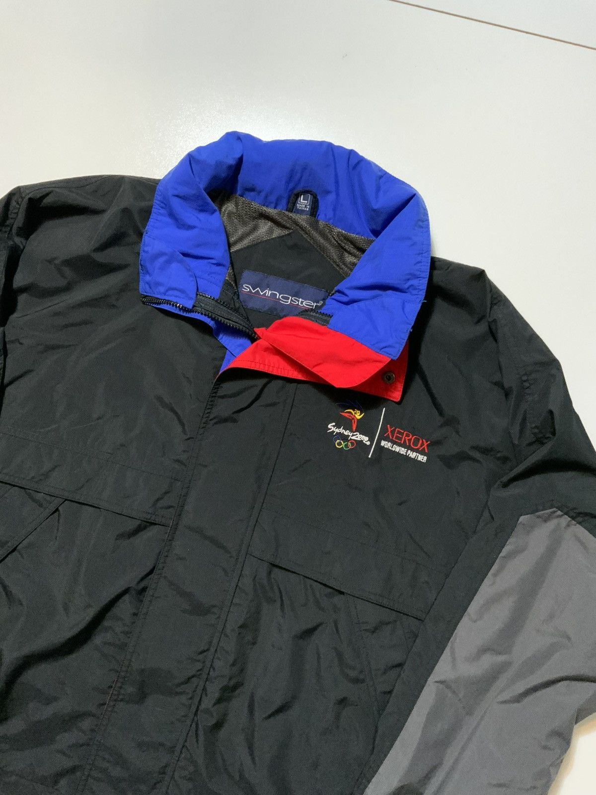 Swingster × Vintage Vintage Swingster Sydney 2000 Olympics Windbreaker Jacket Size US L / EU 52-54 / 3 - 4 Thumbnail