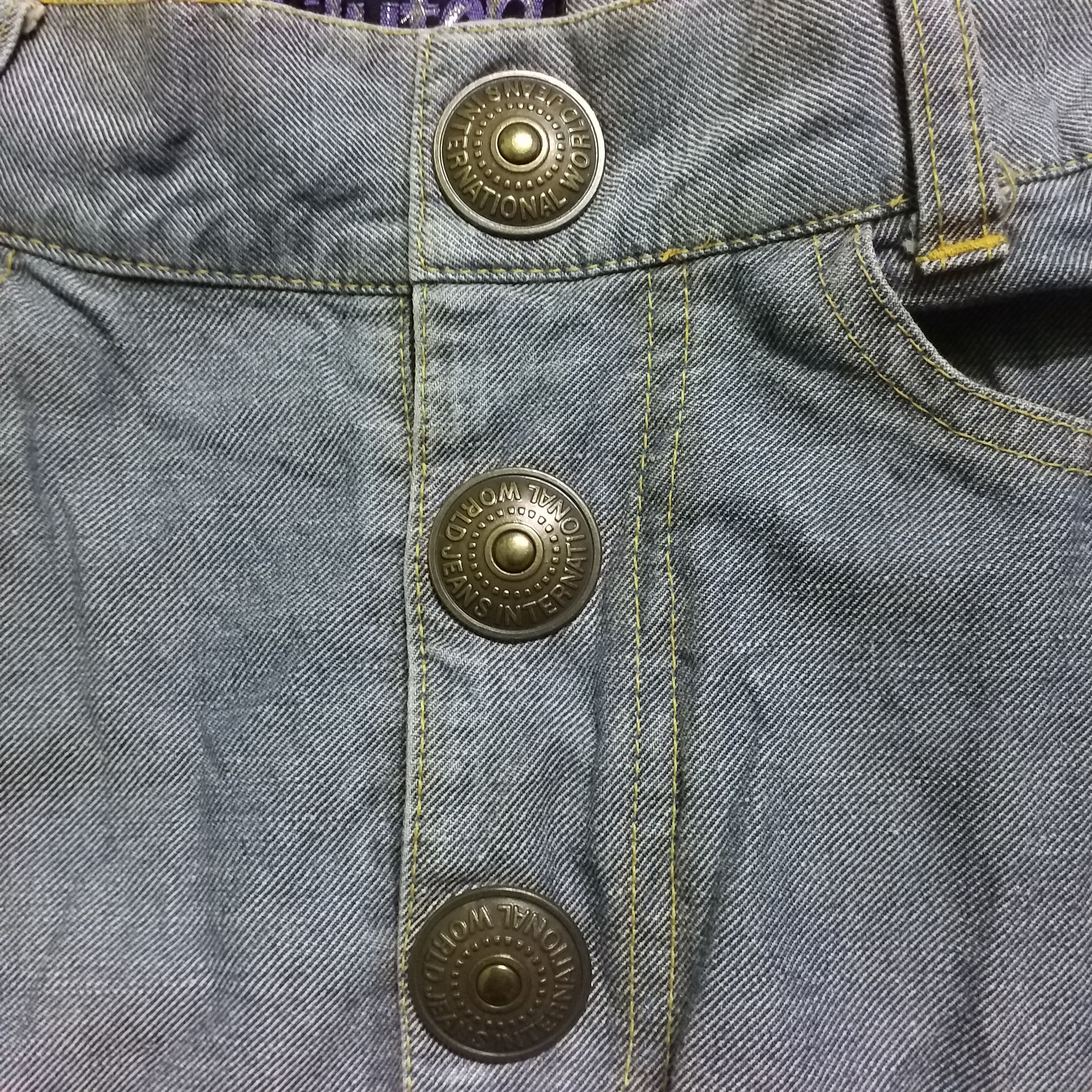 Japanese Brand × Vintage VINTAGE DENIM SKIRT WESTERN ROCK STYLE Size 28" / US 6 / IT 42 - 4 Thumbnail