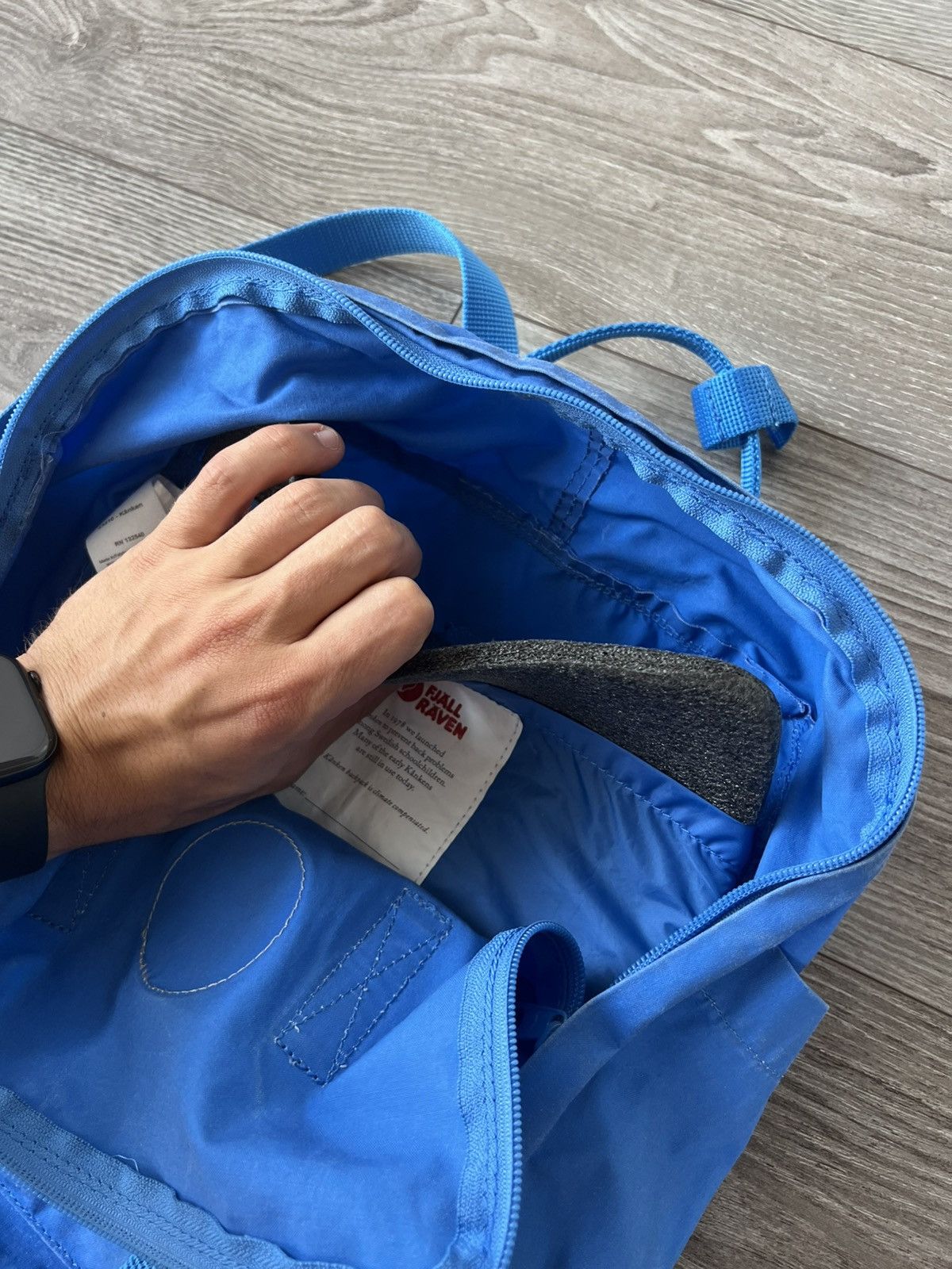Fjallraven Vintage Rare Fjallraven Kanken Pro Waxed RFLCT Y2K Backpack Size ONE SIZE - 16 Thumbnail