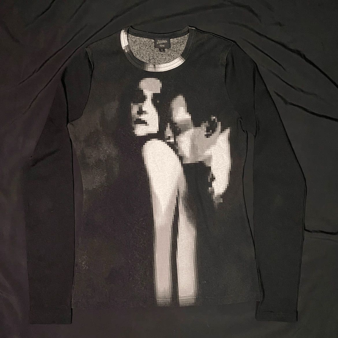 Jean Paul Gaultier Sz 40 Vintage Jean Paul Gaultier Figure Print Tee-2508 Size US M / EU 48-50 / 2 - 1 Thumbnail