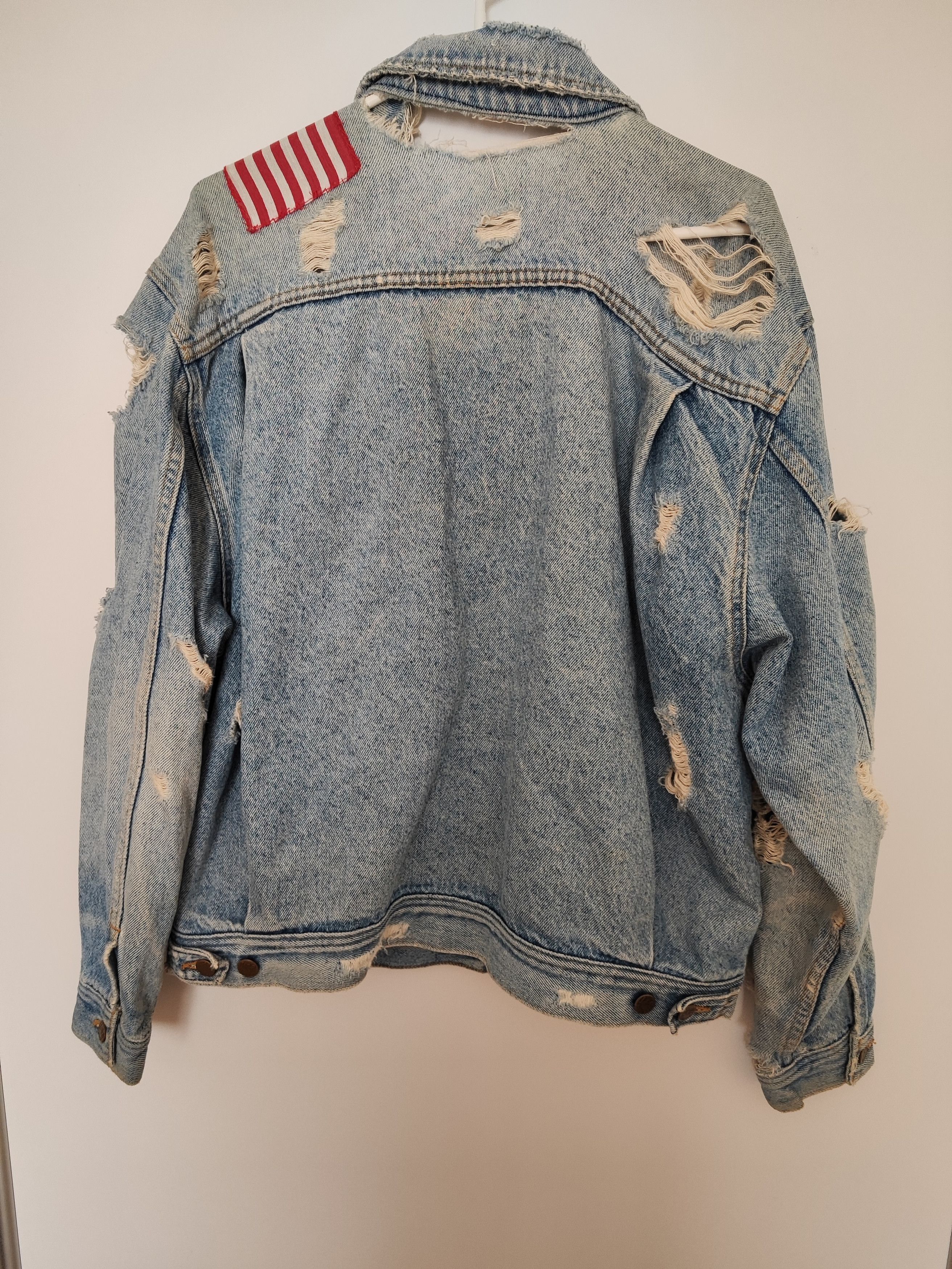 Levi's Lee Riders 220-J Denim Jacket Vintage 90s Size US L / EU 52-54 / 3 - 4 Thumbnail
