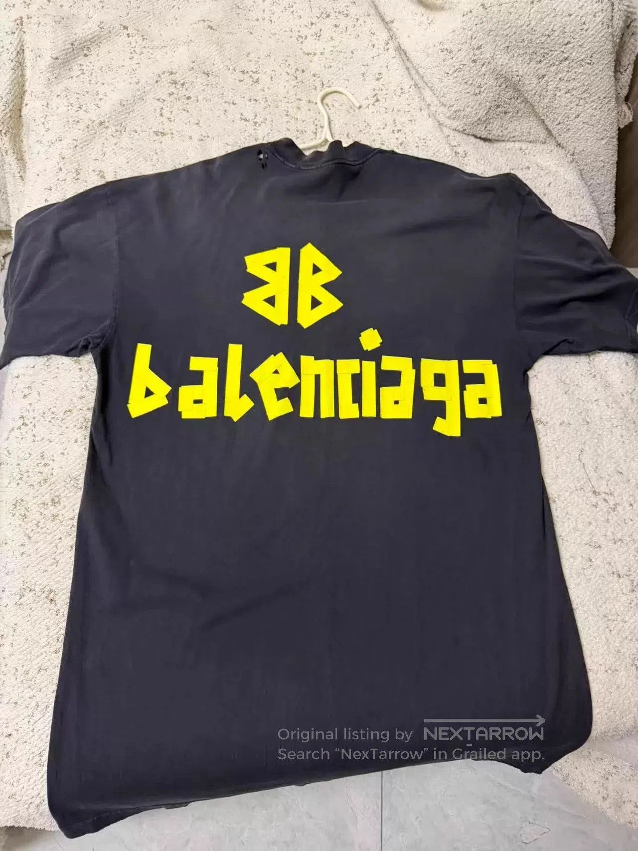 Balenciaga Black Short Sleeve Graphic Shirt. Size US S / EU 44-46 / 1 - 2 Thumbnail