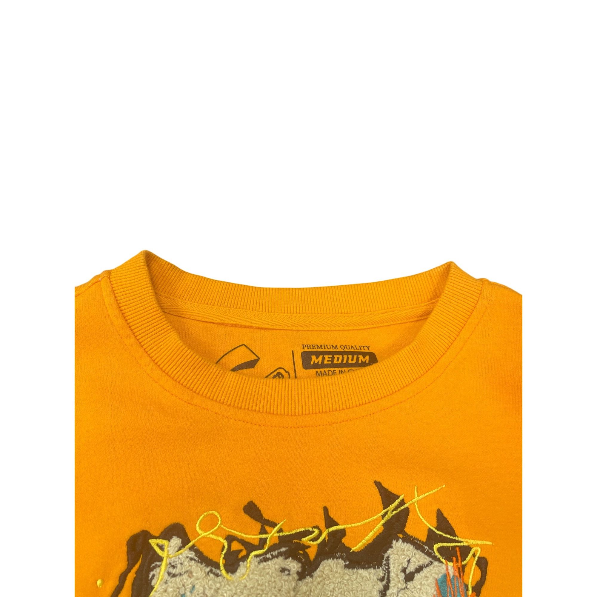 Civilized Civilized mens Orange bear graphic embroided Crewneck Sweats Size US M / EU 48-50 / 2 - 5 Thumbnail