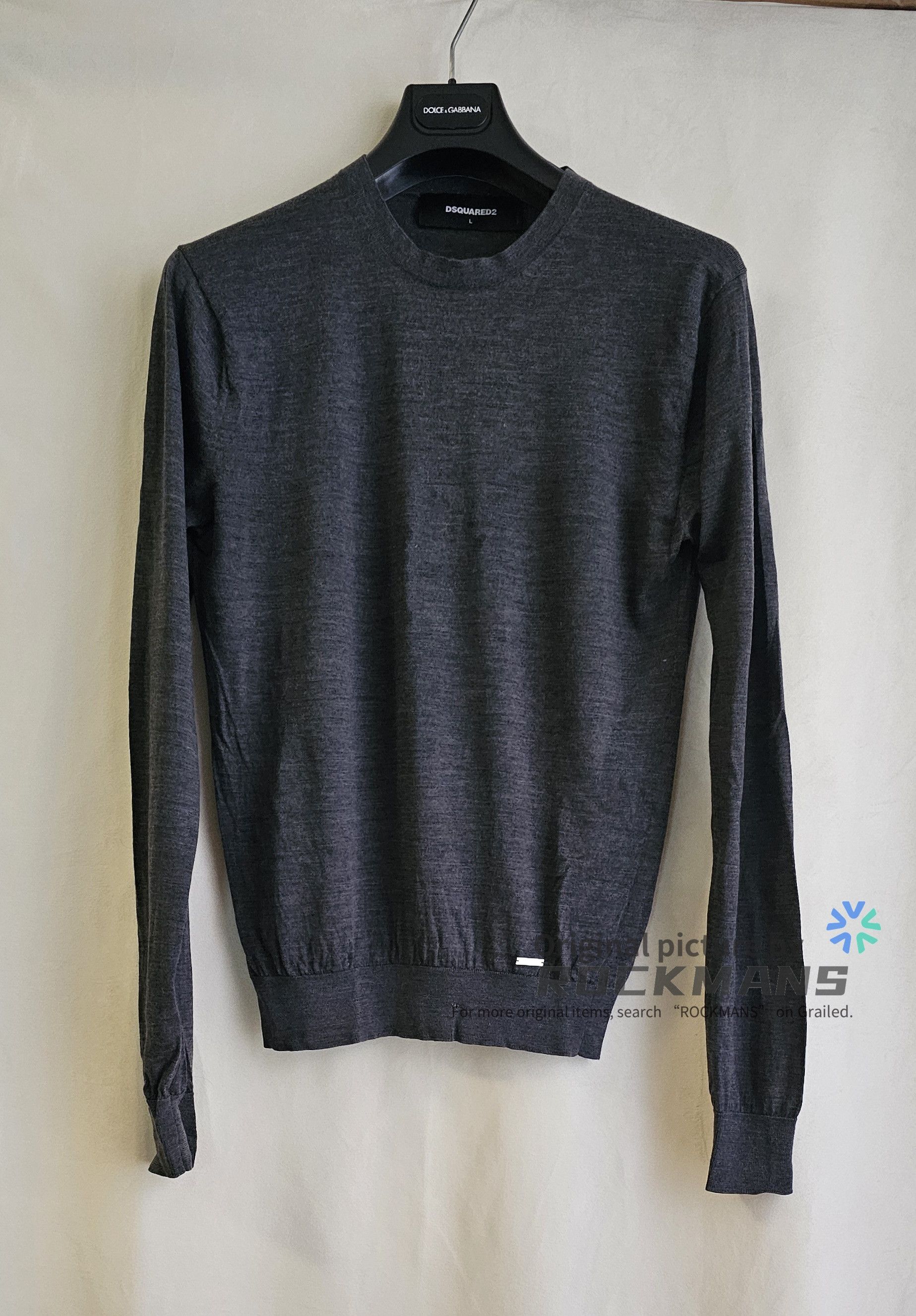 Dsquared2 DSQUARED2 Wool Sweater Size L (fits like M) Size US L / EU 52-54 / 3 - 1 Thumbnail