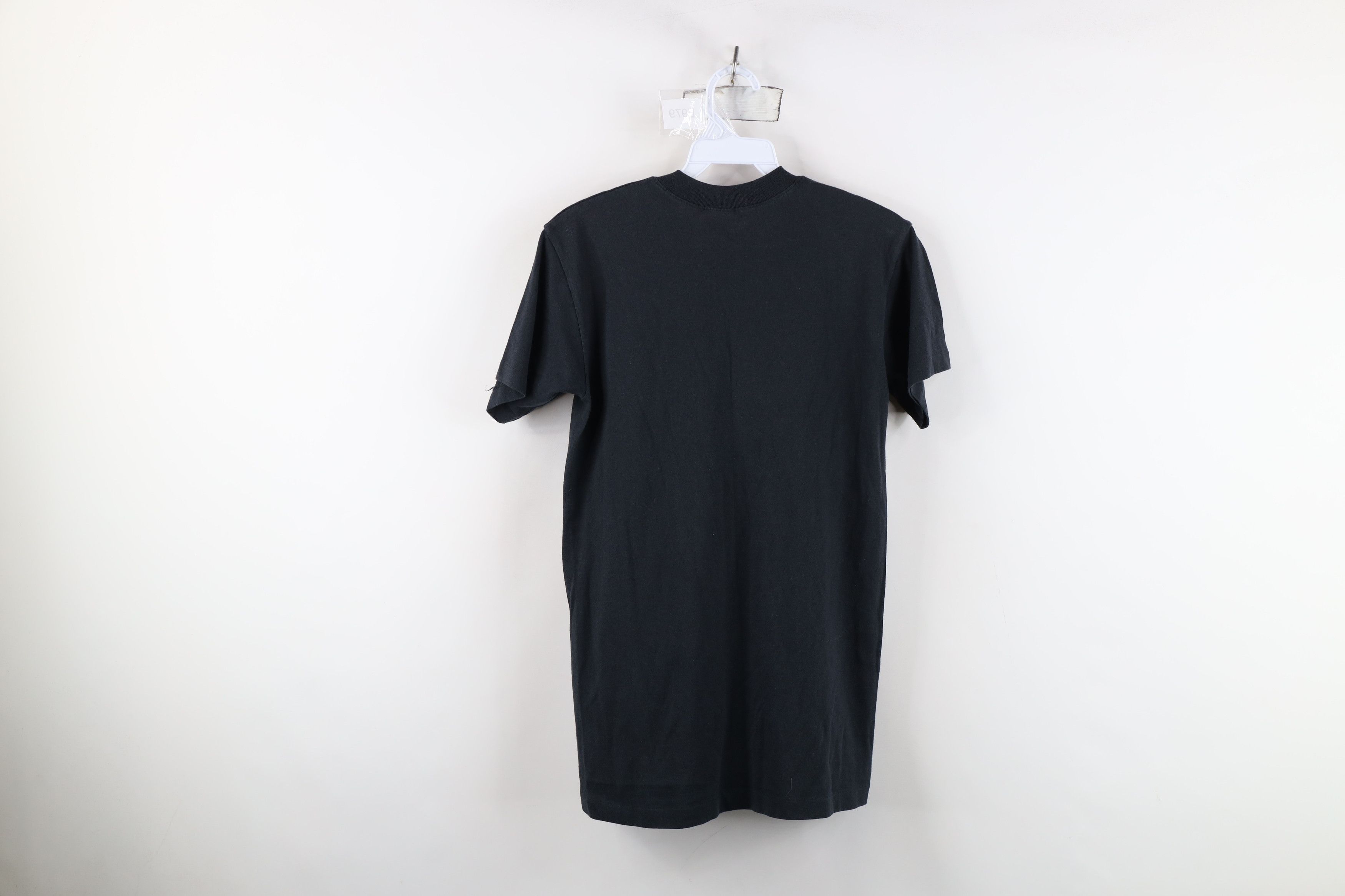 Vintage Vintage 70s 80s Streetwear Short Sleeve T-Shirt Black USA Size US S / EU 44-46 / 1 - 10 Thumbnail