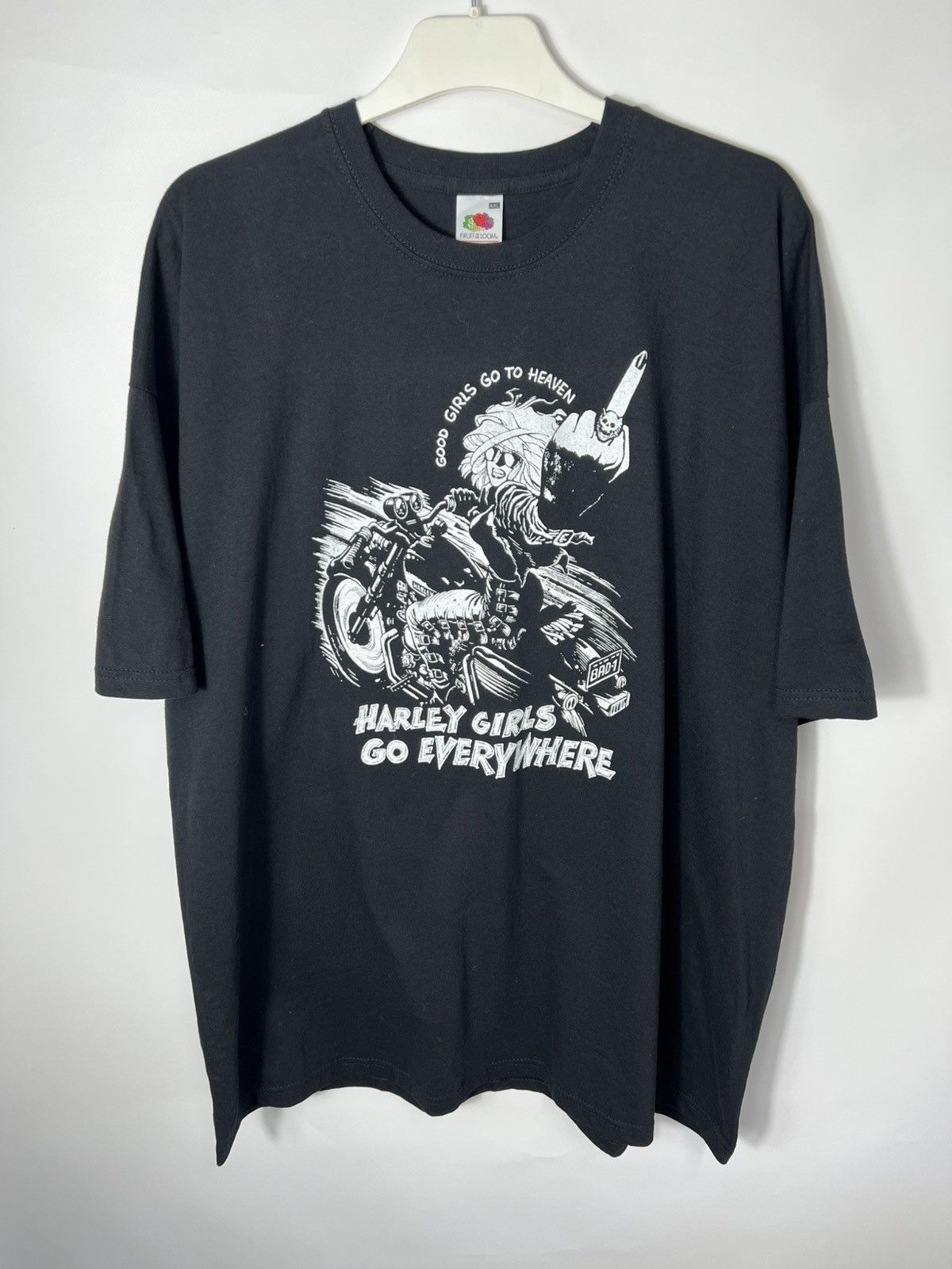 Harley Davidson Vintage streetwear Harley Davidson Sexy Girls Hot Model Tee Size US XXL / EU 58 / 5 - 1 Thumbnail