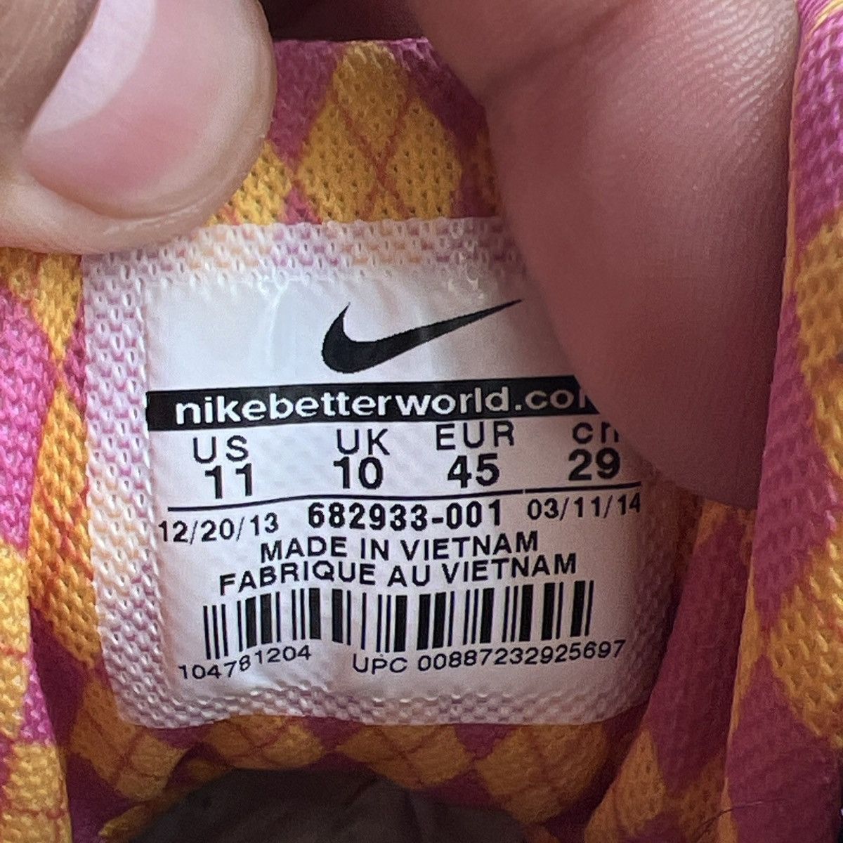 Nike Air trainer 3 Bo knows horse racing Size US 11 / EU 44 - 8 Thumbnail