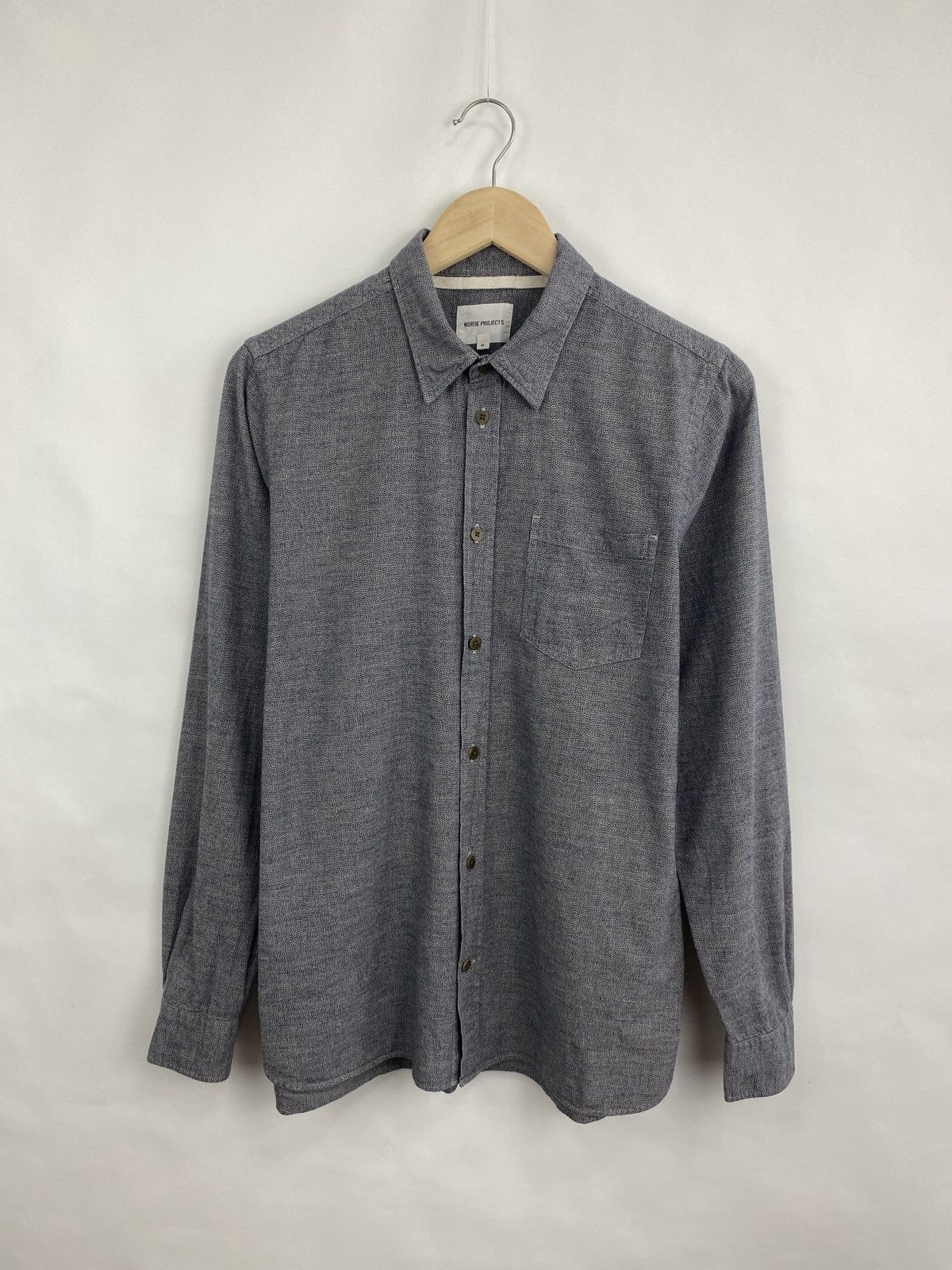 Norse Projects 🇩🇰 Norse Projects Classic Shirt Denmark Size US M / EU 48-50 / 2 - 3 Thumbnail