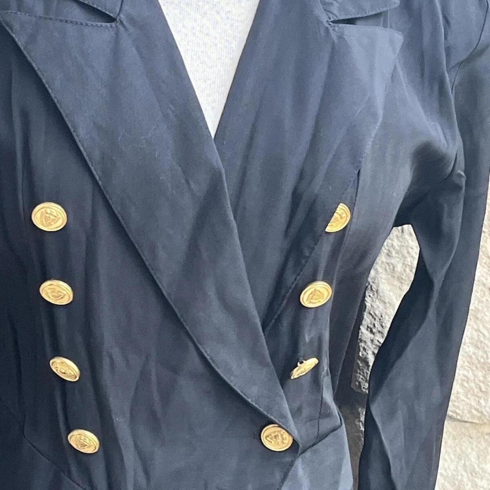 Other Black vintage 80s double breasted blaze#preppy Size S / US 4 / IT 40 - 2 Thumbnail