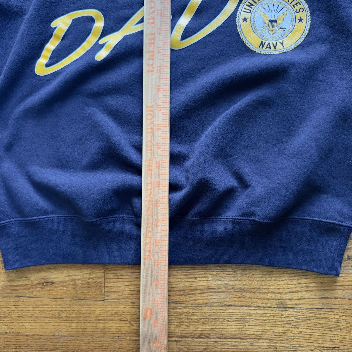 Soffe United States Navy Dad Sweatshirt Large Size US L / EU 52-54 / 3 - 4 Thumbnail