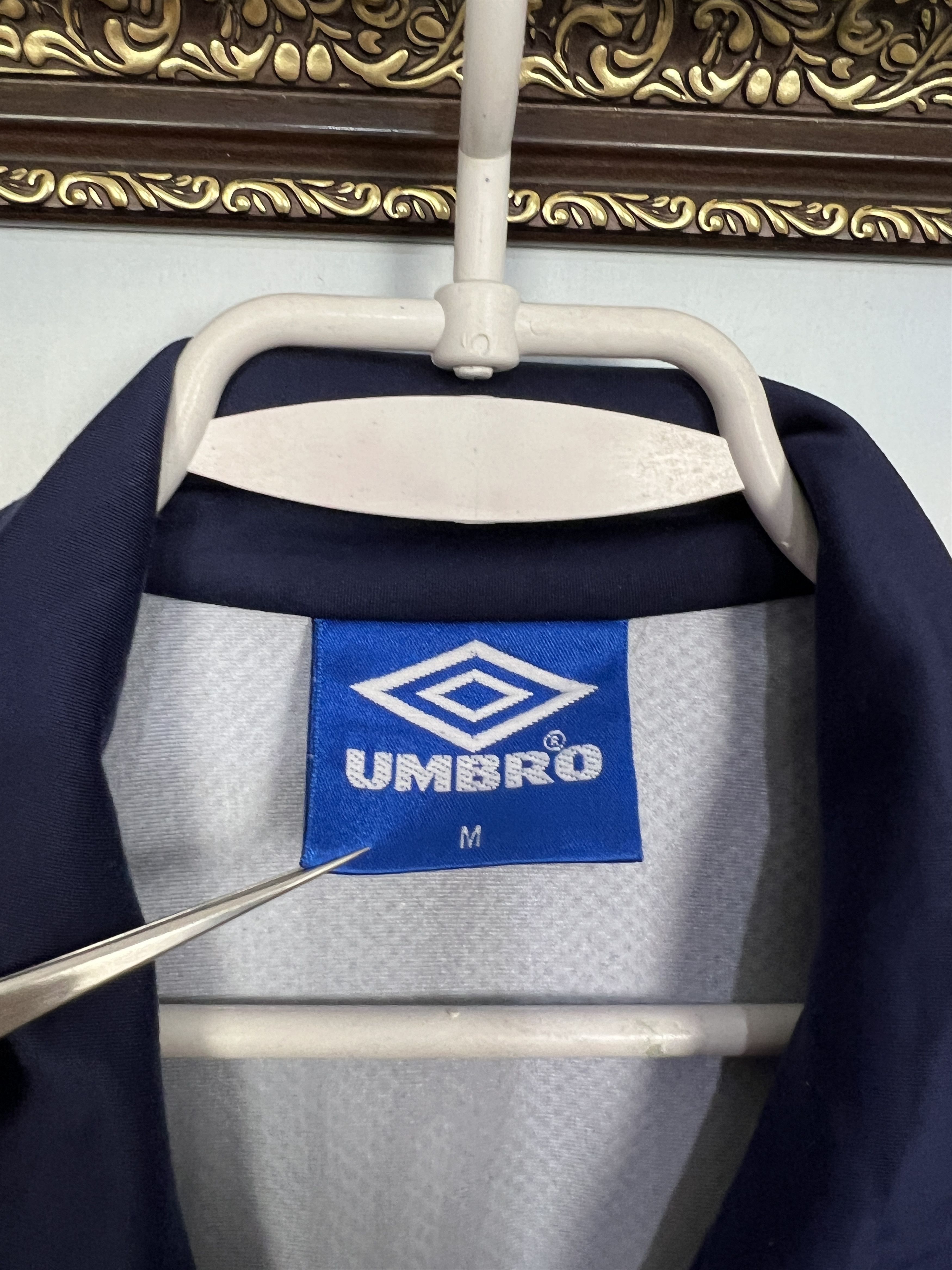 Umbro Vintage 90's Tottenham Hotspur Football Jacket Track Top Zip Size US M / EU 48-50 / 2 - 6 Thumbnail