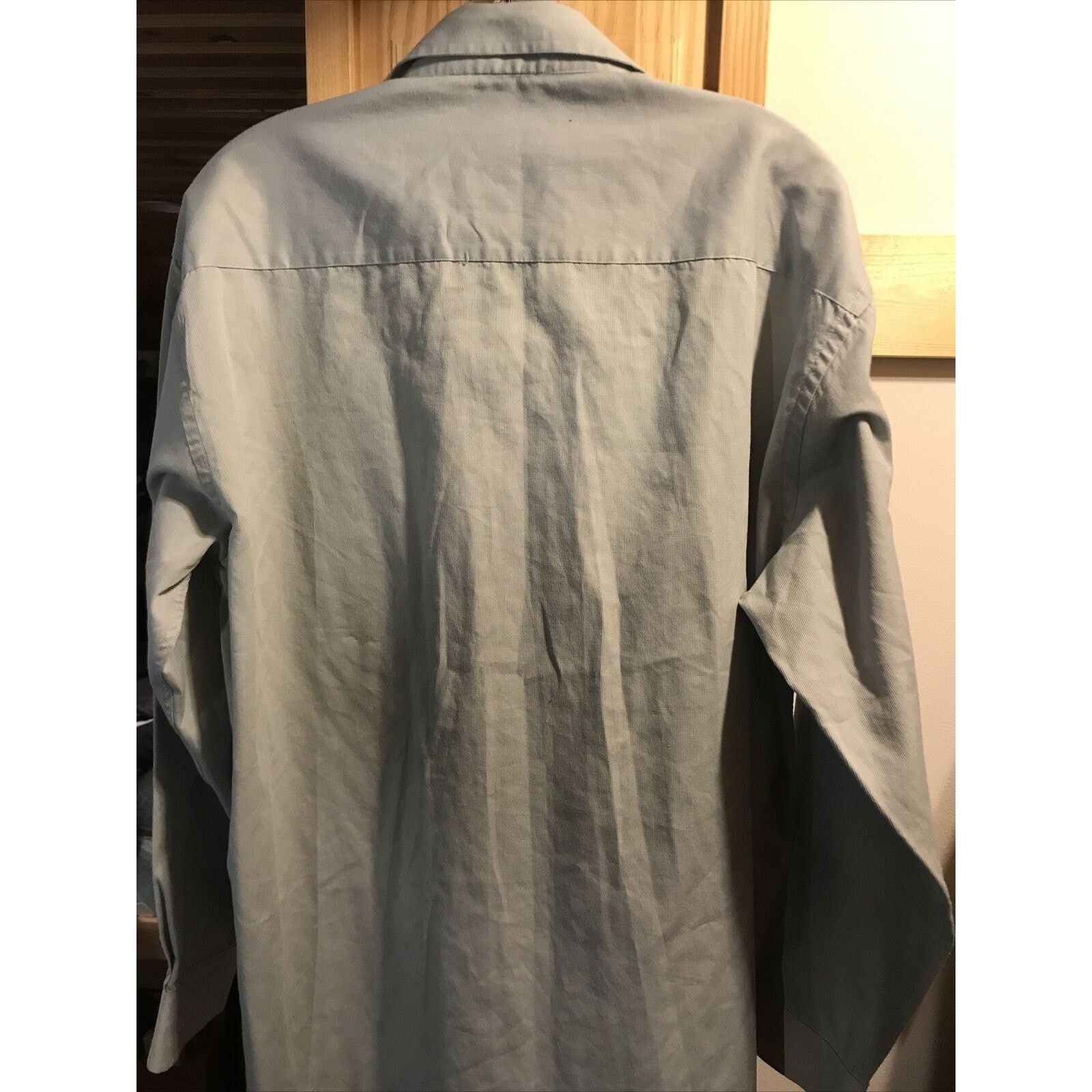 Burberry Burberry London Men’s XL Khaki 17-17.5 42-43 LS Cotton Shirt Size US XL / EU 56 / 4 - 12 Thumbnail