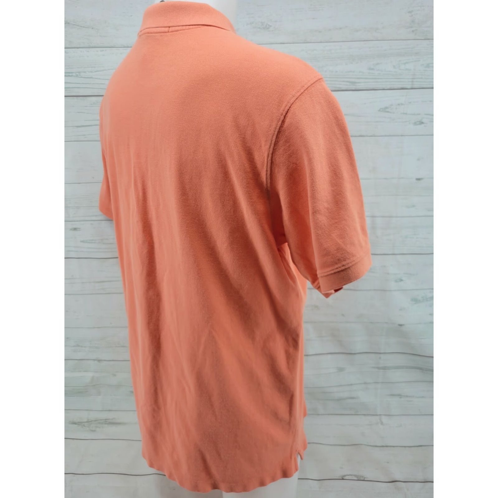 Vineyard Vines Vineyard Vines Mens Orange Cotton Polo SHORT SLEEVE Whale LARGE Polo Size US L / EU 52-54 / 3 - 5 Thumbnail