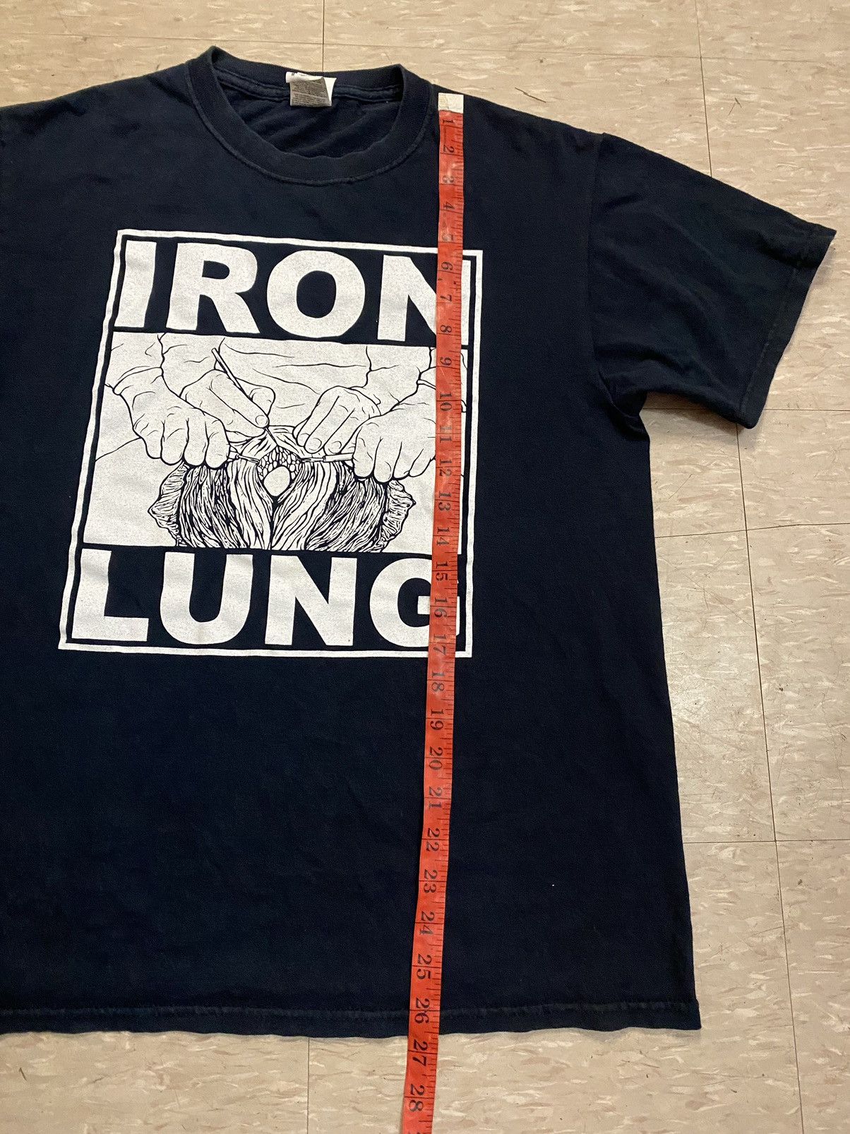Band Tees IRON LUNG japan tour 2011 Size US M / EU 48-50 / 2 - 12 Thumbnail