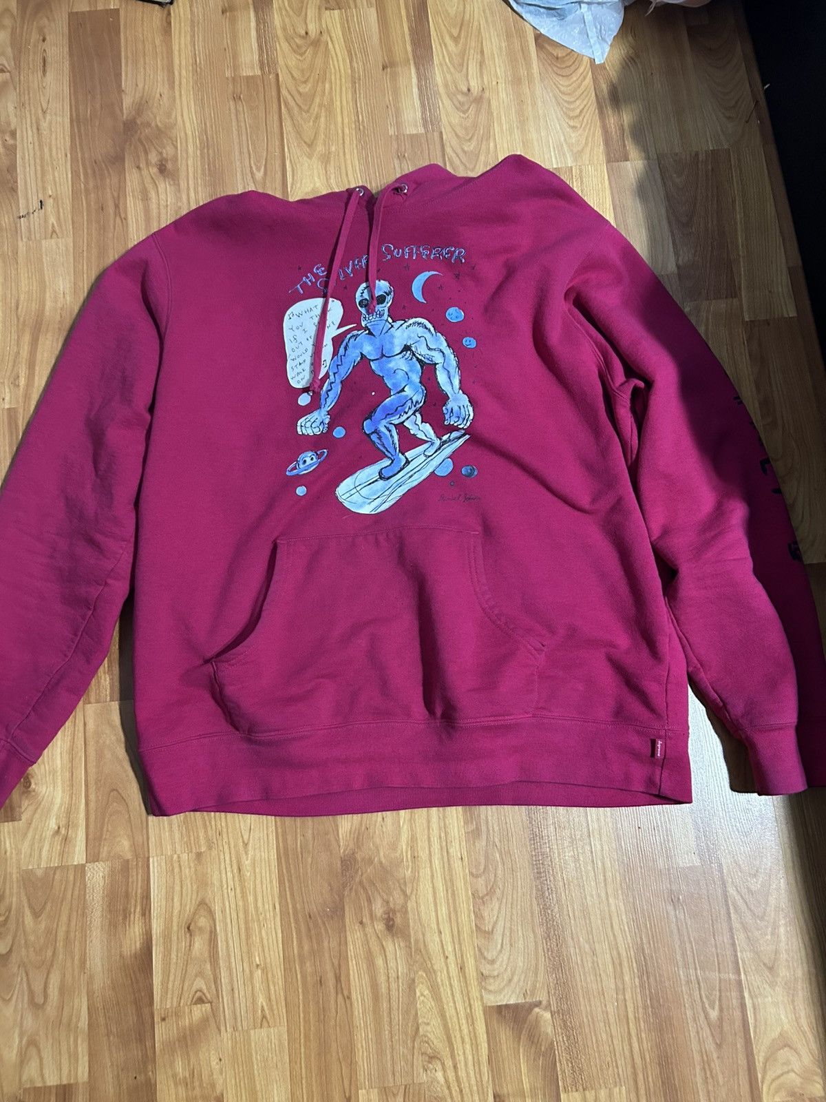 Supreme Supreme Silver Surfer Hoodie by Daniel Johnson Size US XL / EU 56 / 4 - 2 Thumbnail