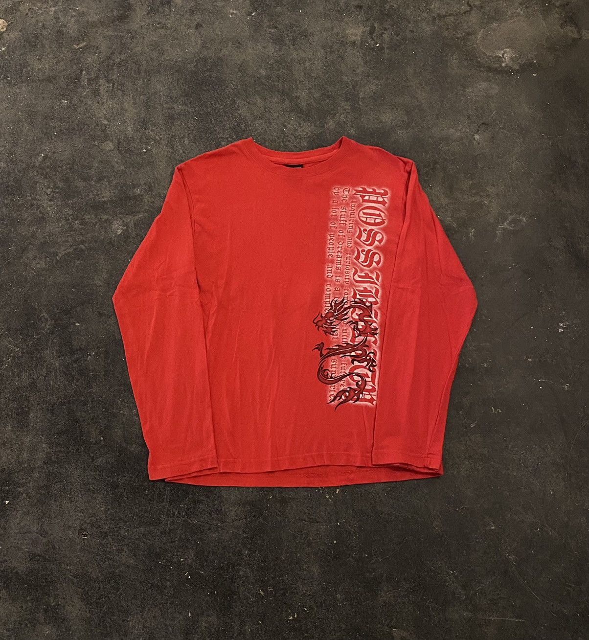 Hysteric Glamour × If Six Was Nine × Le Grande Bleu (L.G.B.) Y2k Bay Leaf Dragon ifsixwasnine punk long sleeve Size US M / EU 48-50 / 2 - 2 Thumbnail